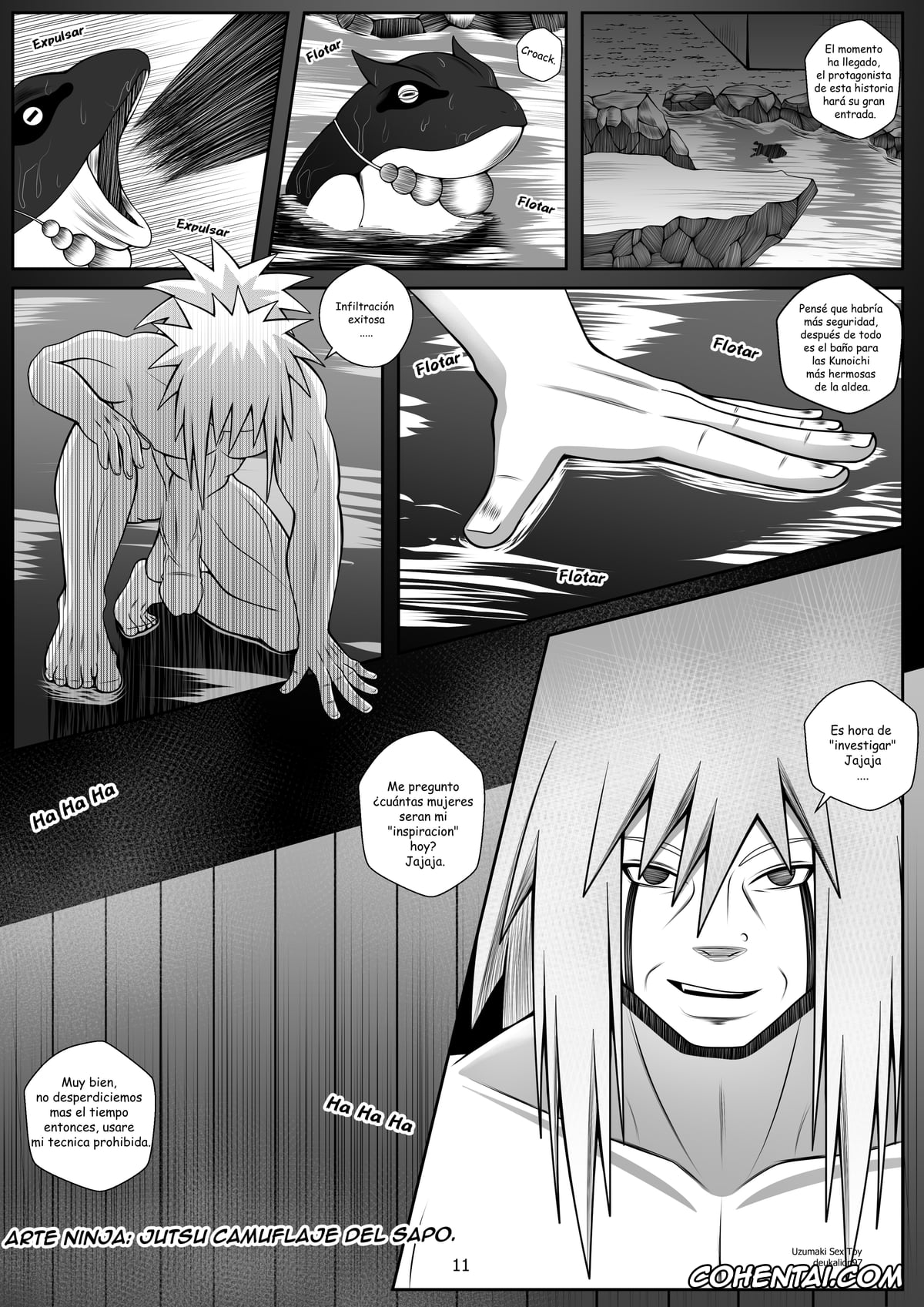 NARUTO porno, Jiraiya porno, Kushina Uzumaki porno, Mebuki Haruno porno, Naughty vixen (Naruto), pagina 11