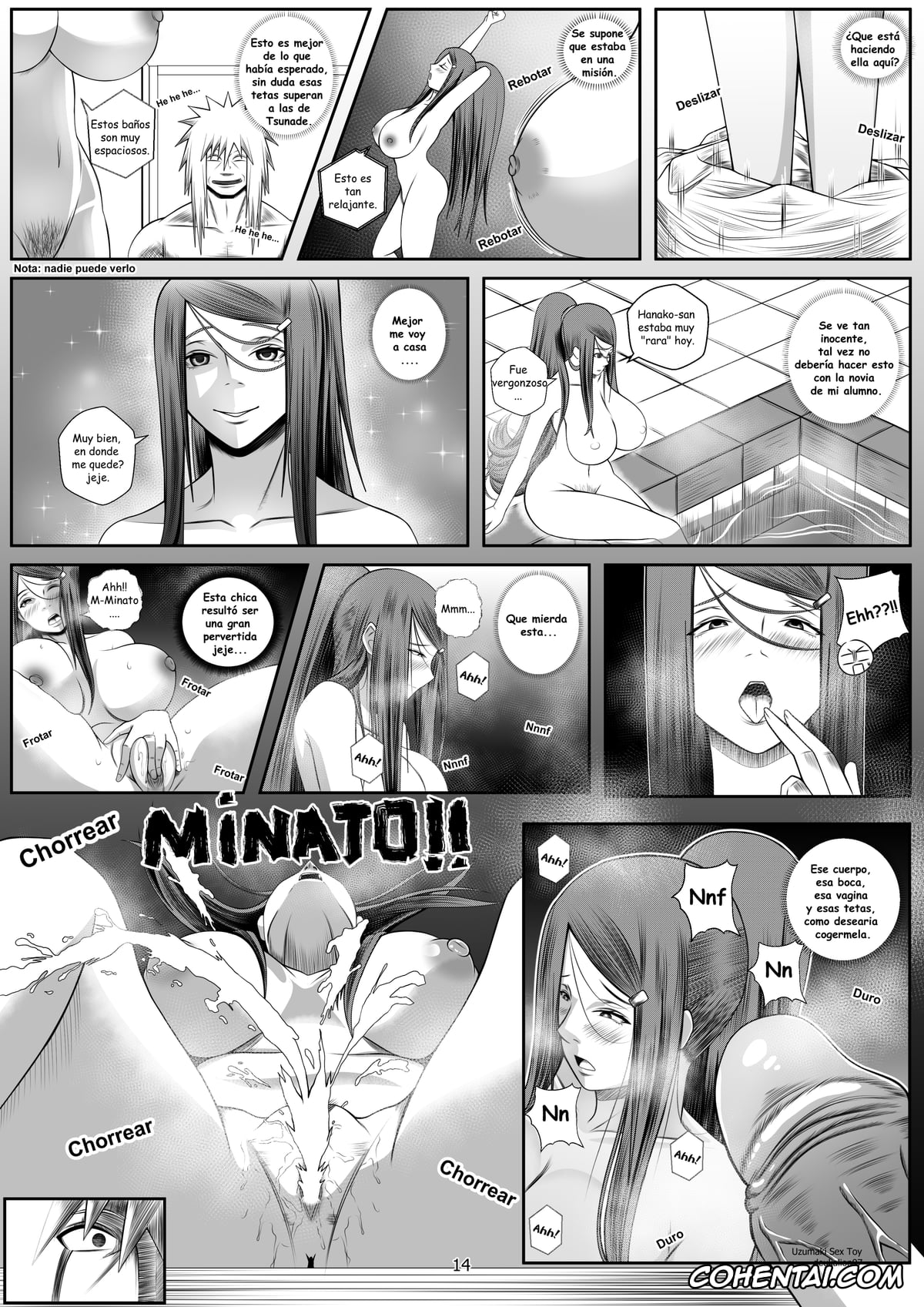 NARUTO porno, Jiraiya porno, Kushina Uzumaki porno, Mebuki Haruno porno, Naughty vixen (Naruto), pagina 14