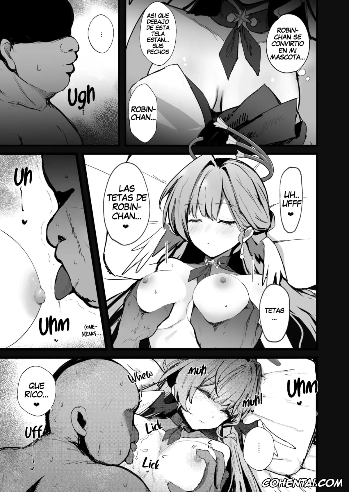 Honkai: Star Rail xxx, Robin xxx, Boku dake no Uta Hime – Only My Robin (Honkai׃ Star Rail), pagina 4
