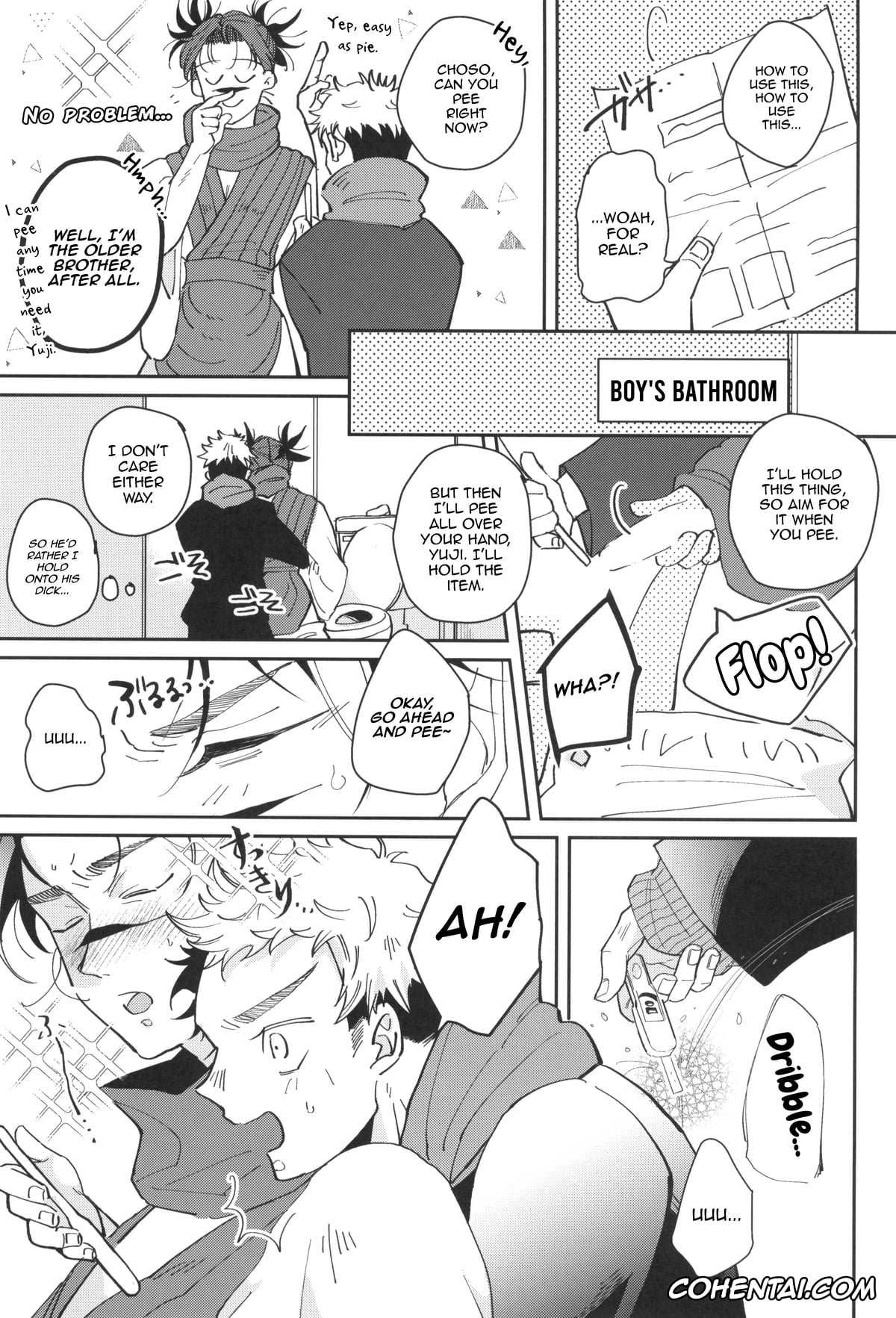 Jujutsu Kaisen hentai, Lick me all over (Jujutsu Kaisen), pagina 9