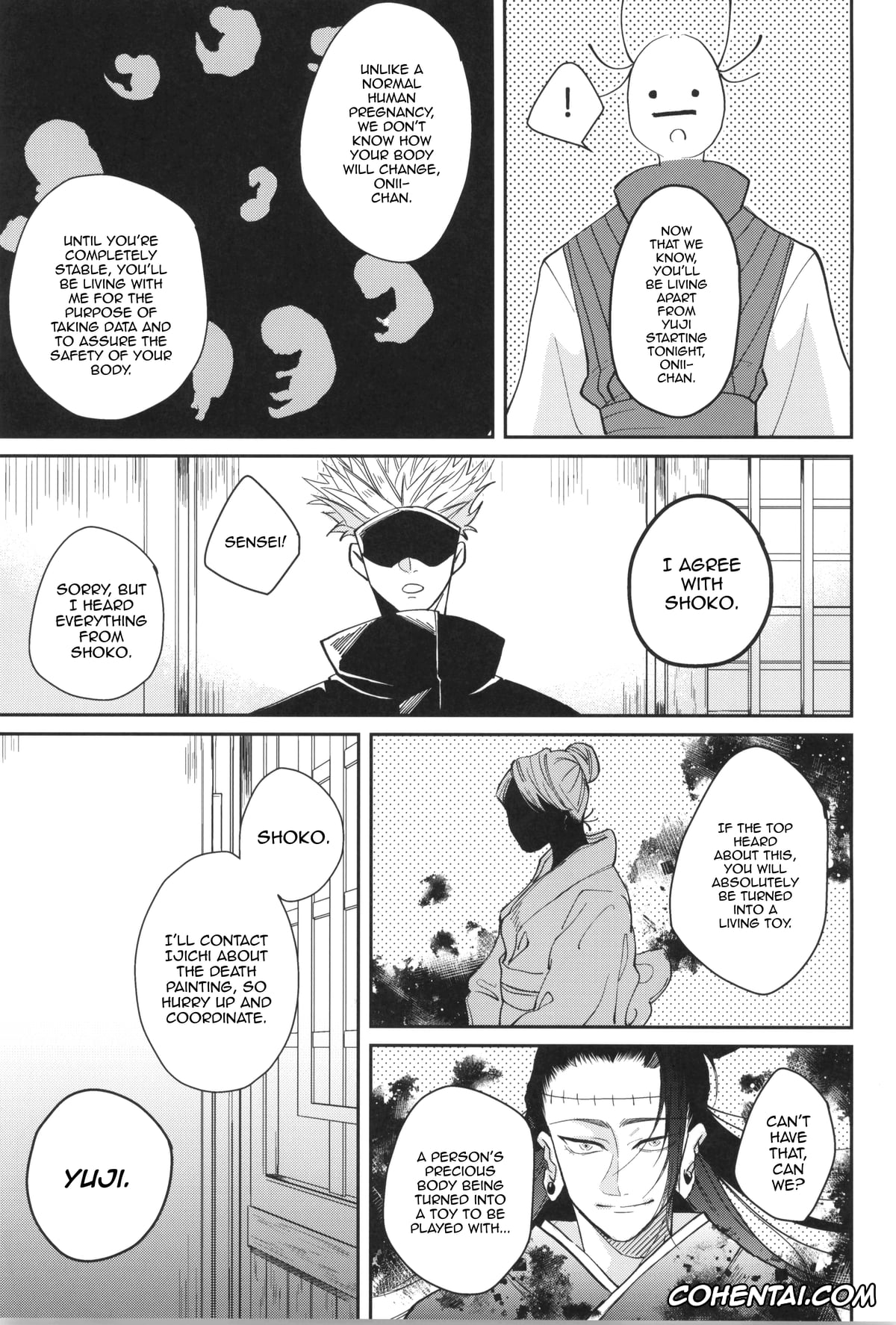 Jujutsu Kaisen porno, Lick me all over (Jujutsu Kaisen), pagina 11