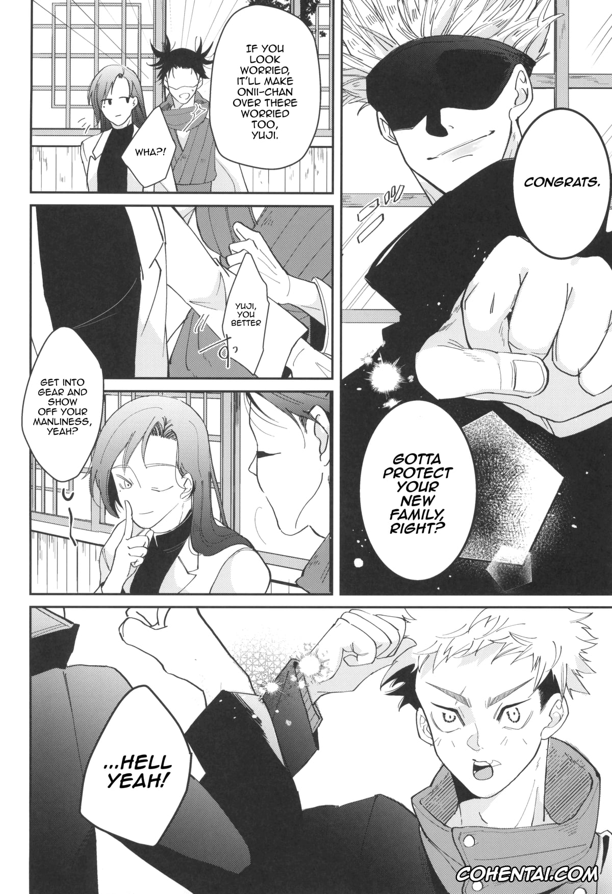 Jujutsu Kaisen hentai, Lick me all over (Jujutsu Kaisen), pagina 12