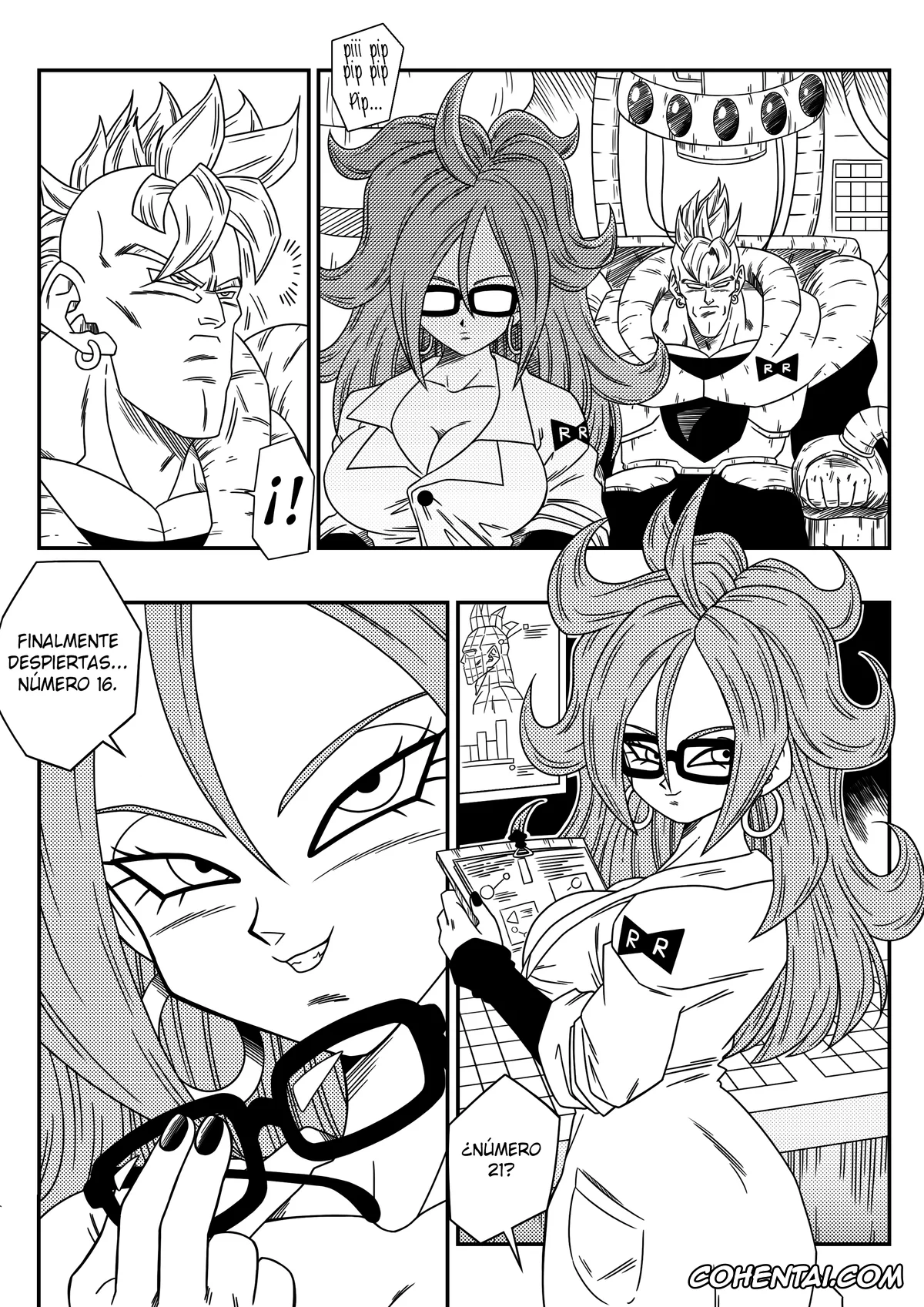 Dragon Ball Z xxx, Android 16 xxx, Android 21 xxx, Busty Android Wants to Dominate the World!! (Dragon Ball Z), pagina 4