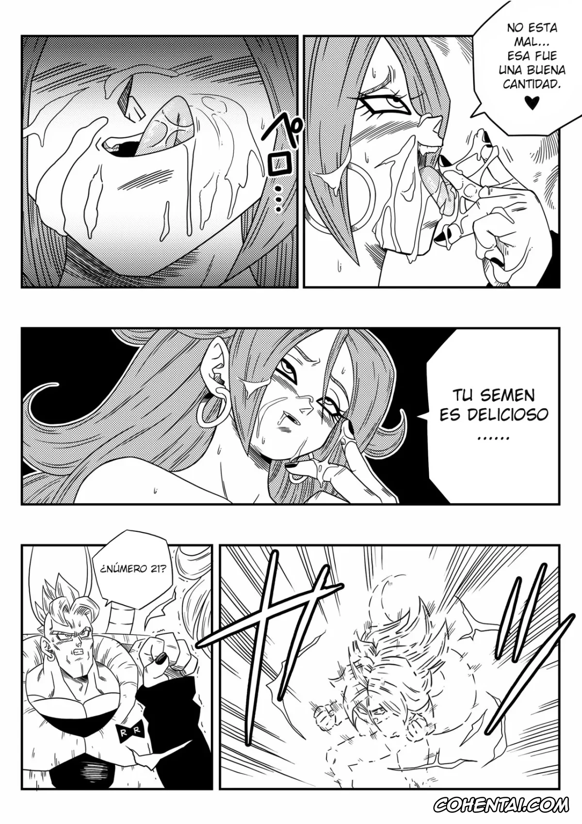 Dragon Ball Z hentai, Android 16 hentai, Android 21 hentai, Busty Android Wants to Dominate the World!! (Dragon Ball Z), pagina 9