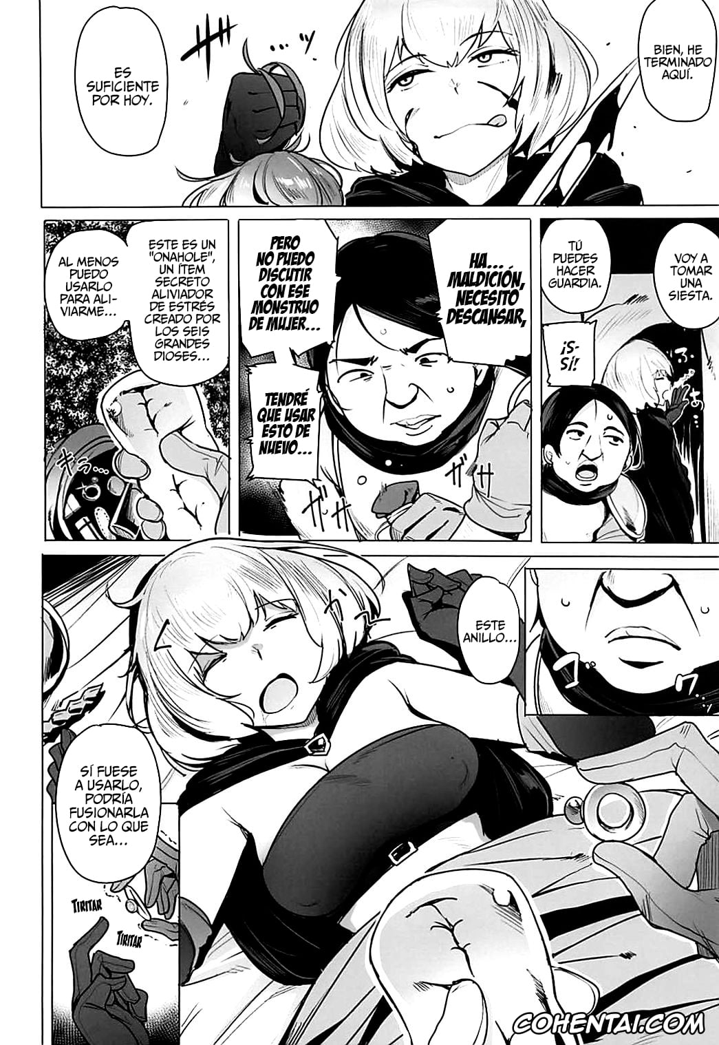 Overlord xxx, Clementine xxx, OVER HOLE (Overlord), pagina 4
