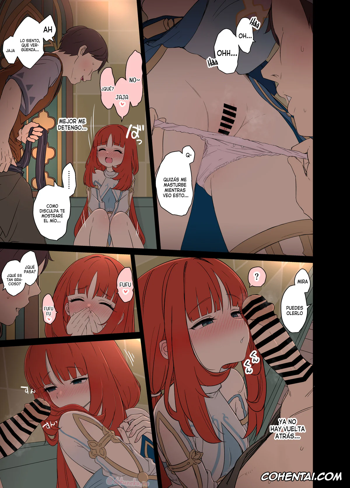 Genshin Impact porno, Nilou porno, Nilou ni Warui Koto o Suru Hanashi (Genshin Impact), pagina 8