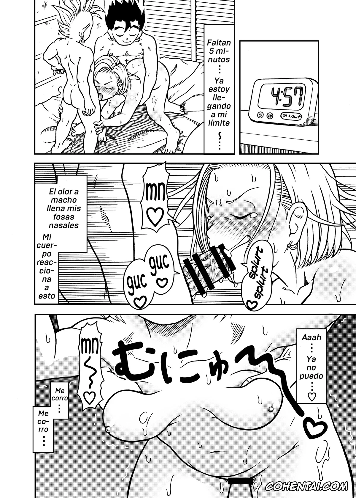 Dragon Ball Z hentai, Android 18 hentai, Shin hentai, Son Gohan hentai, 18-gou NTR Nakadashi on Parade 6 (Dragon Ball Z), pagina 12