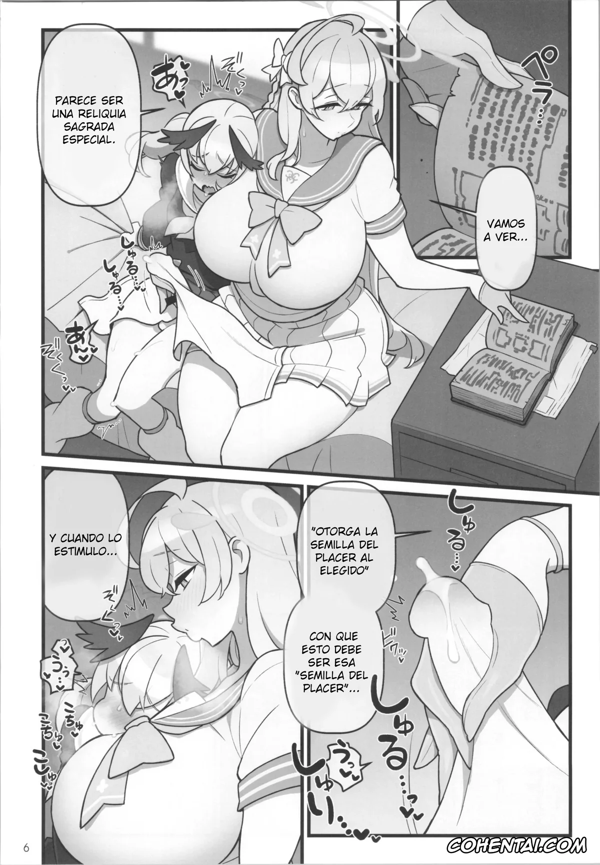 Blue Archive xxx, Hanako Urawa xxx, Hinata Wakaba xxx, Koharu Shimoe xxx, Ui Kozeki xxx, Koharu Futanaru (Blue Archive), pagina 7