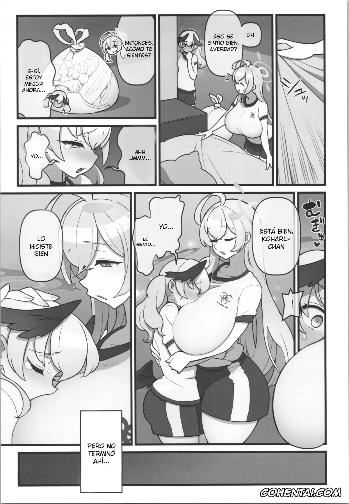Blue Archive xxx, Hanako Urawa xxx, Hinata Wakaba xxx, Koharu Shimoe xxx, Ui Kozeki xxx, Koharu Futanaru (Blue Archive), pagina 10