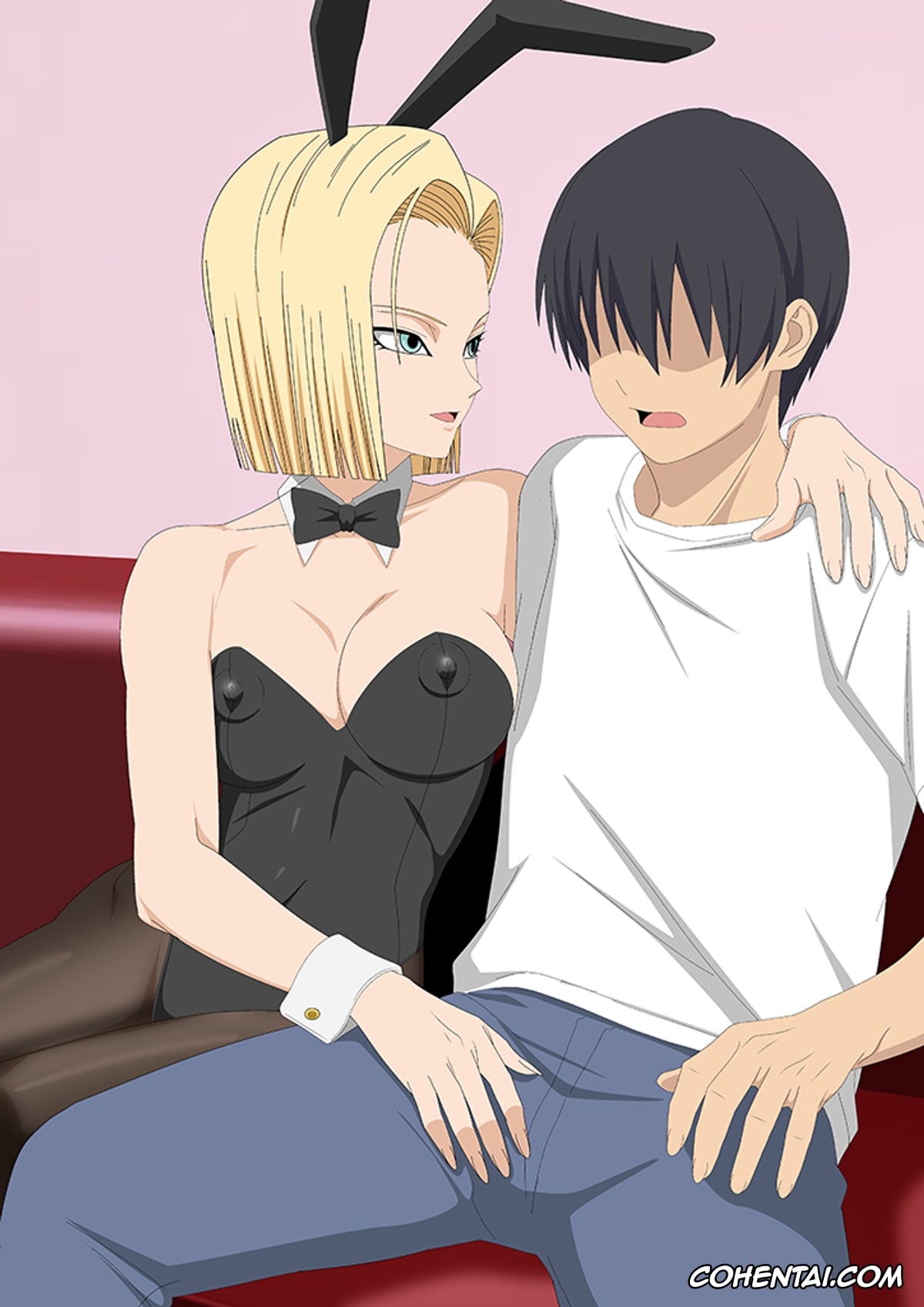 Dragon Ball Z porno, Android 18 porno, ROUTE 18 Bunny Girl Hen (Dragon Ball Z), pagina 35