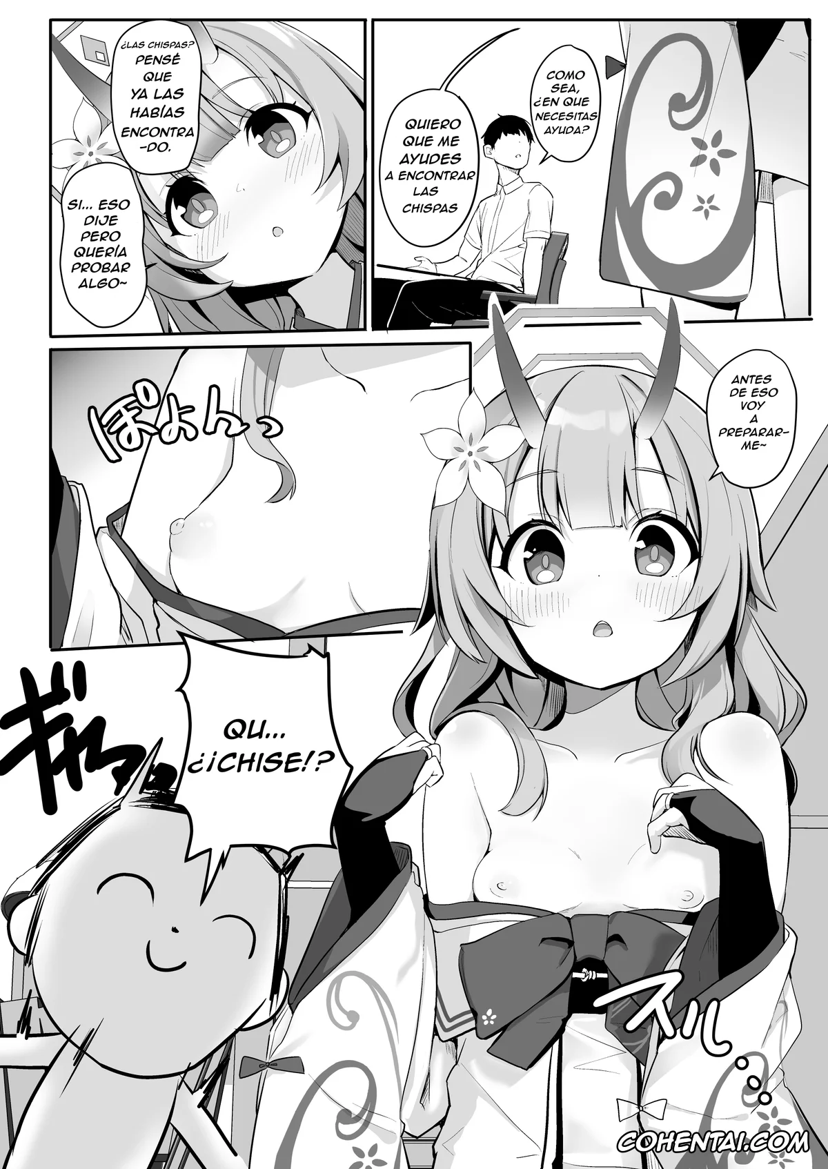 Blue Archive hentai, Chise Waraku hentai, Sensei hentai, Mizugi da yo Ippai Dasete Ureshii ne (Blue Archive), pagina 3