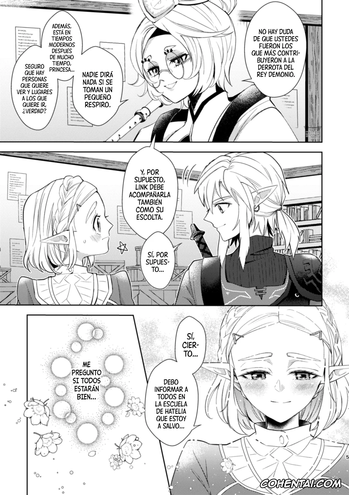 The Legend Of Zelda xxx, Link xxx, Princess Zelda xxx, Staycation! (The Legend of Zelda: Tears of the Kingdom), pagina 4
