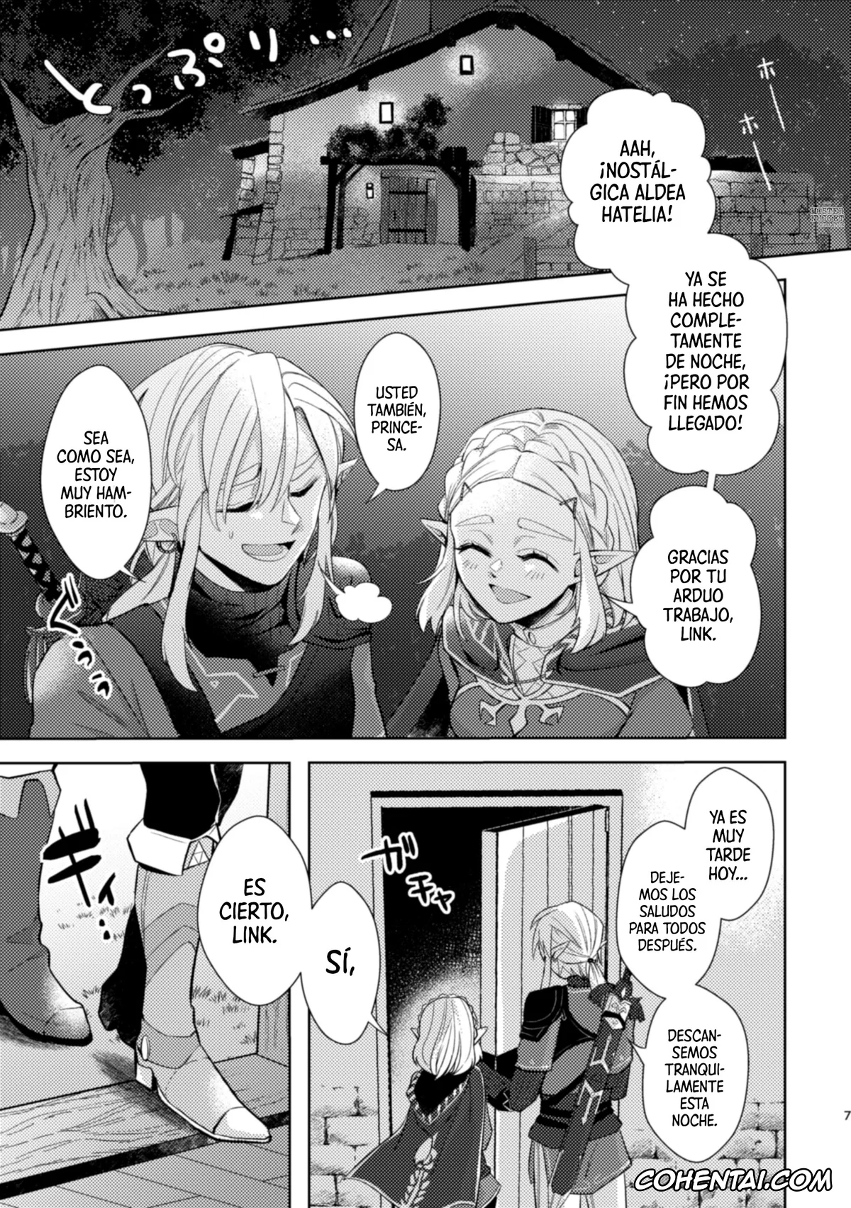 The Legend Of Zelda hentai, Link hentai, Princess Zelda hentai, Staycation! (The Legend of Zelda: Tears of the Kingdom), pagina 6