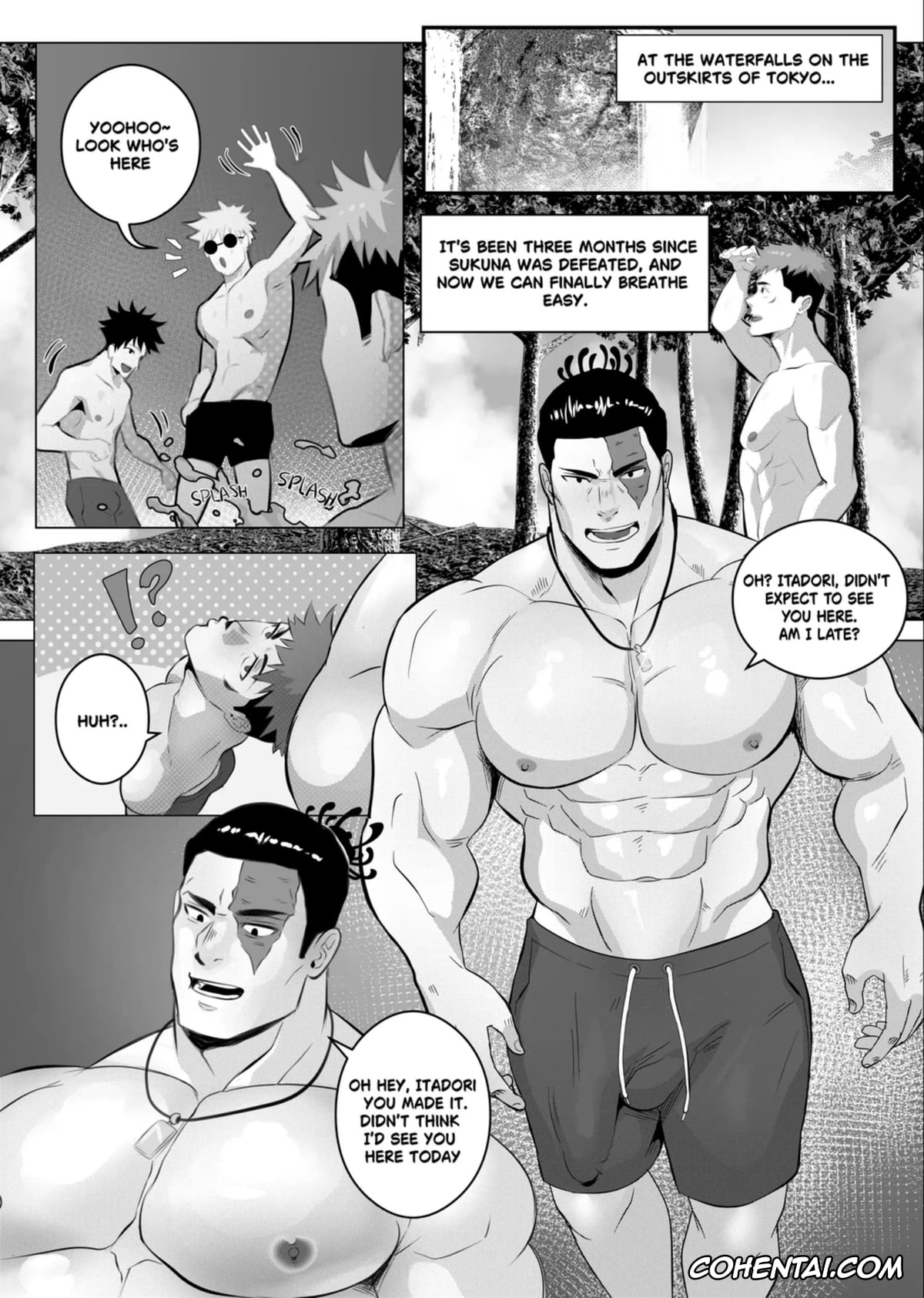 Jujutsu Kaisen porno, Aoi Todo porno, Sukuna porno, Yuuji Itadori porno, Curse Rebirth (Jujutsu Kaisen), pagina 2