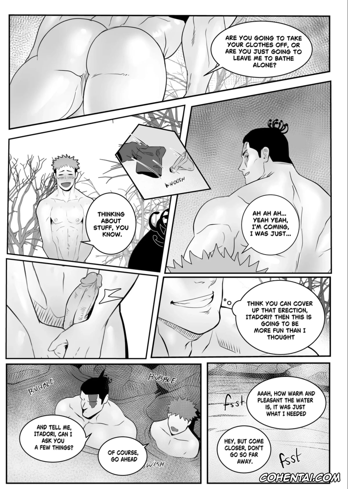 Jujutsu Kaisen porno, Aoi Todo porno, Sukuna porno, Yuuji Itadori porno, Curse Rebirth (Jujutsu Kaisen), pagina 5