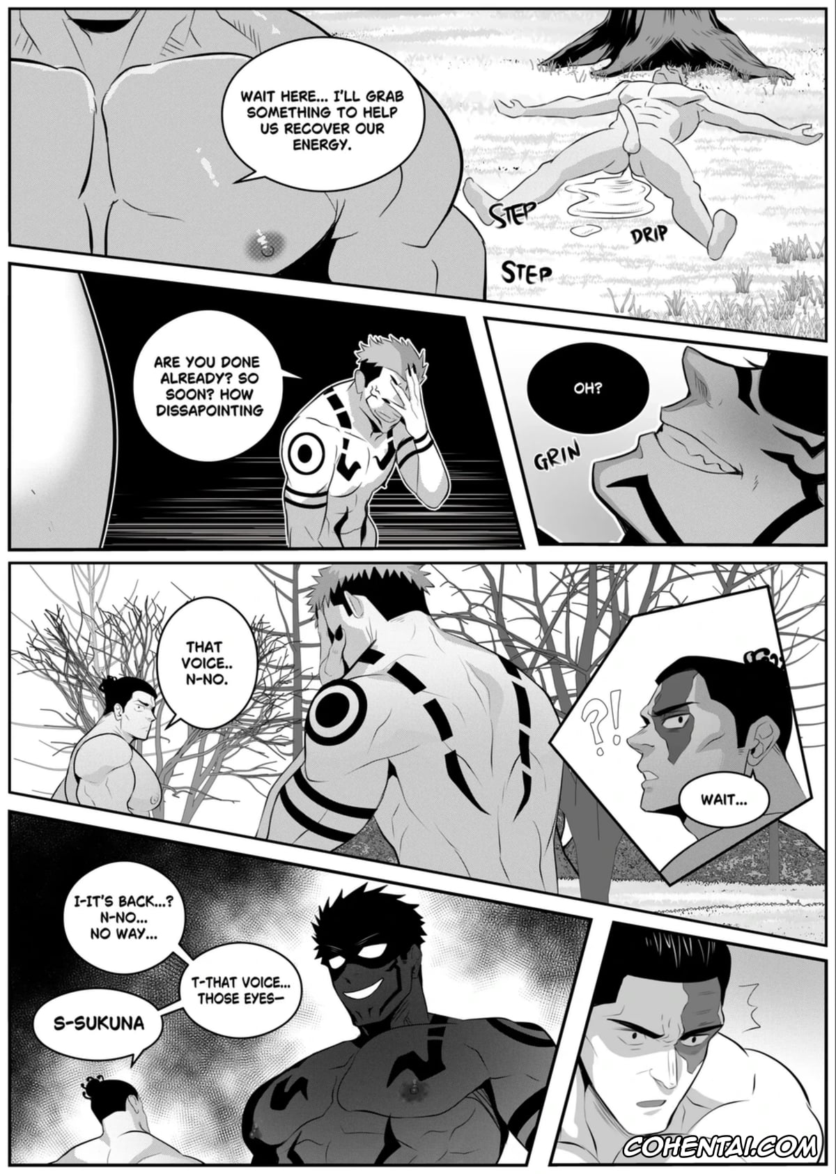 Jujutsu Kaisen porno, Aoi Todo porno, Sukuna porno, Yuuji Itadori porno, Curse Rebirth (Jujutsu Kaisen), pagina 14