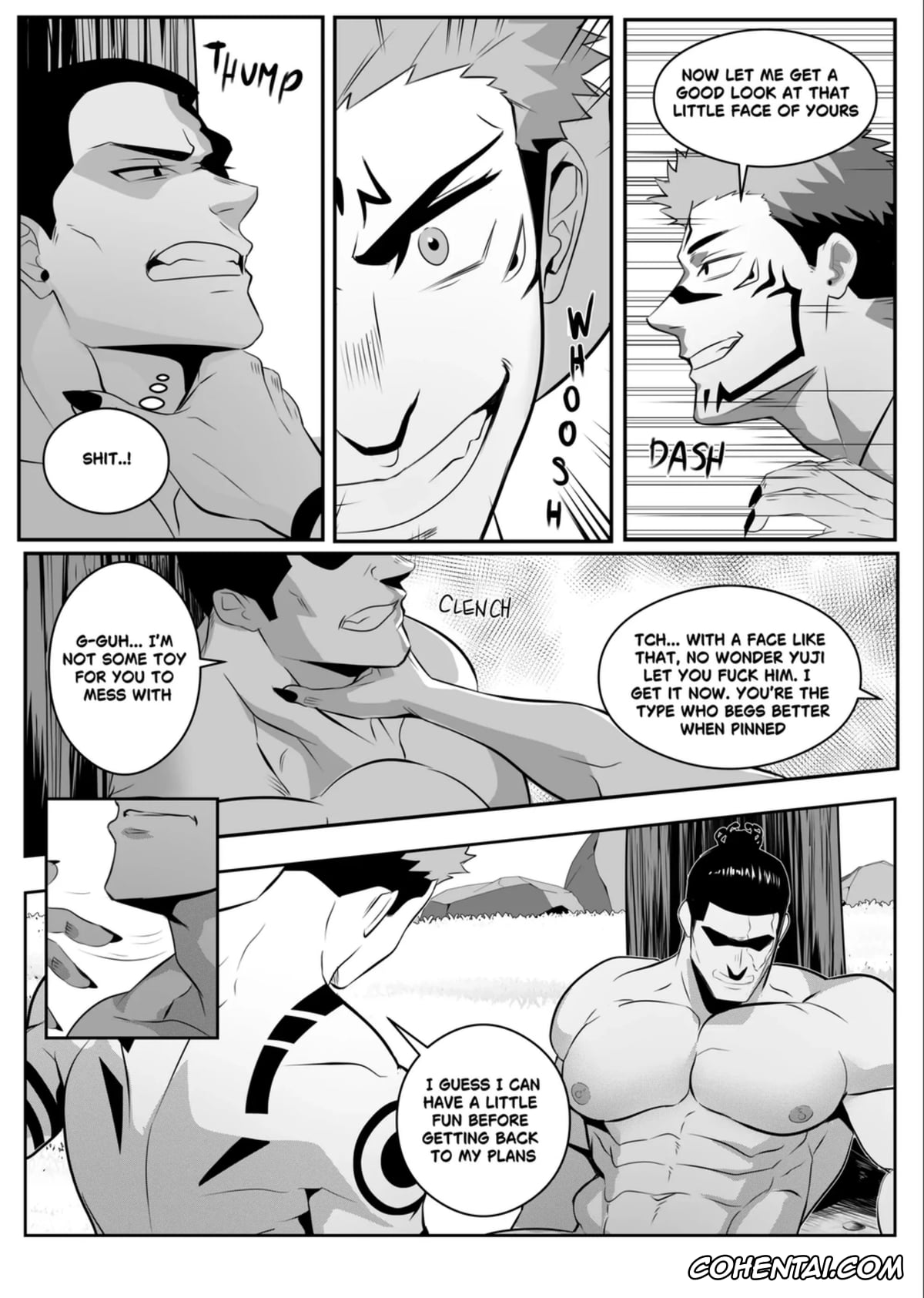 Jujutsu Kaisen porno, Aoi Todo porno, Sukuna porno, Yuuji Itadori porno, Curse Rebirth (Jujutsu Kaisen), pagina 17