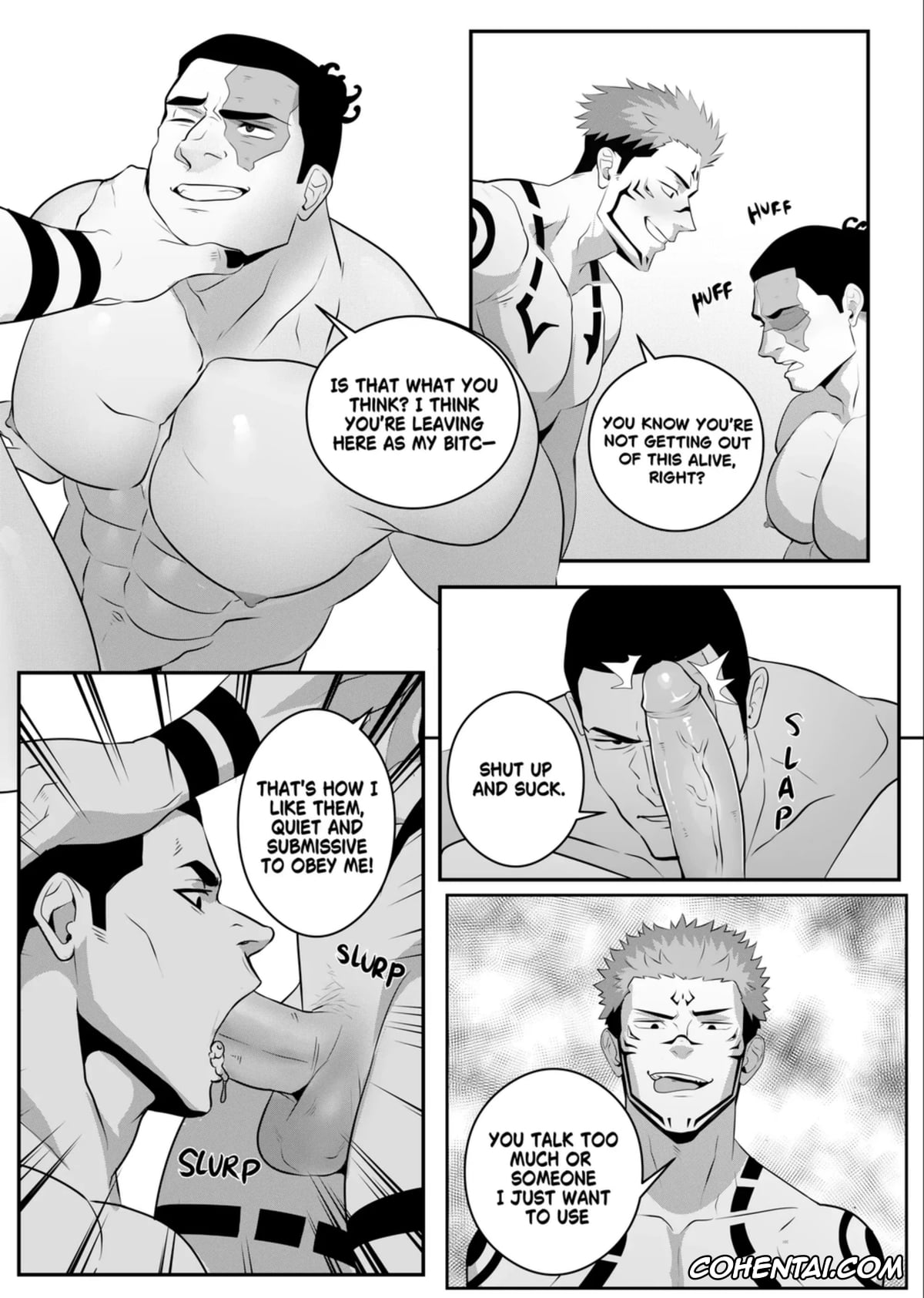 Jujutsu Kaisen hentai, Aoi Todo hentai, Sukuna hentai, Yuuji Itadori hentai, Curse Rebirth (Jujutsu Kaisen), pagina 18