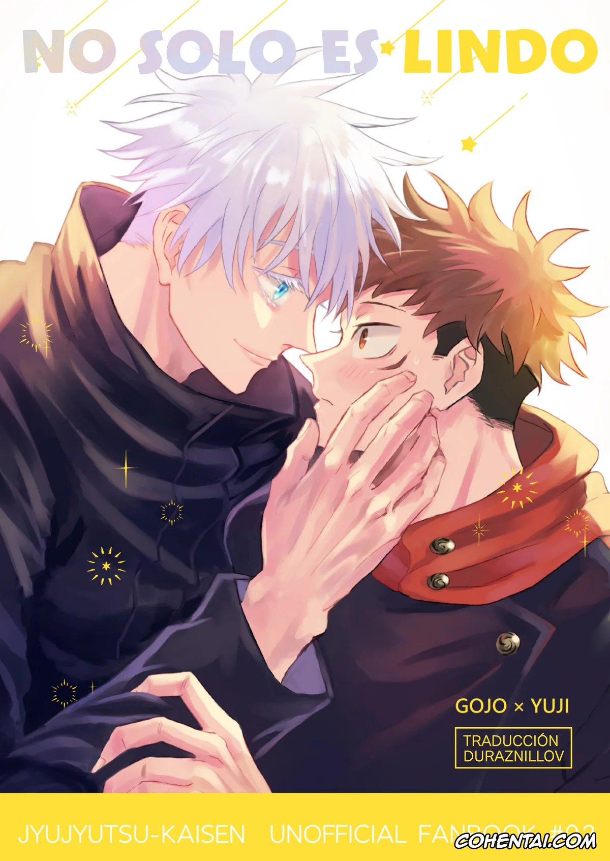 Jujutsu Kaisen xxx, Satoru Gojo xxx, Yuuji Itadori xxx, Kawaii dake ja Nai (Jujutsu Kaisen), pagina 1