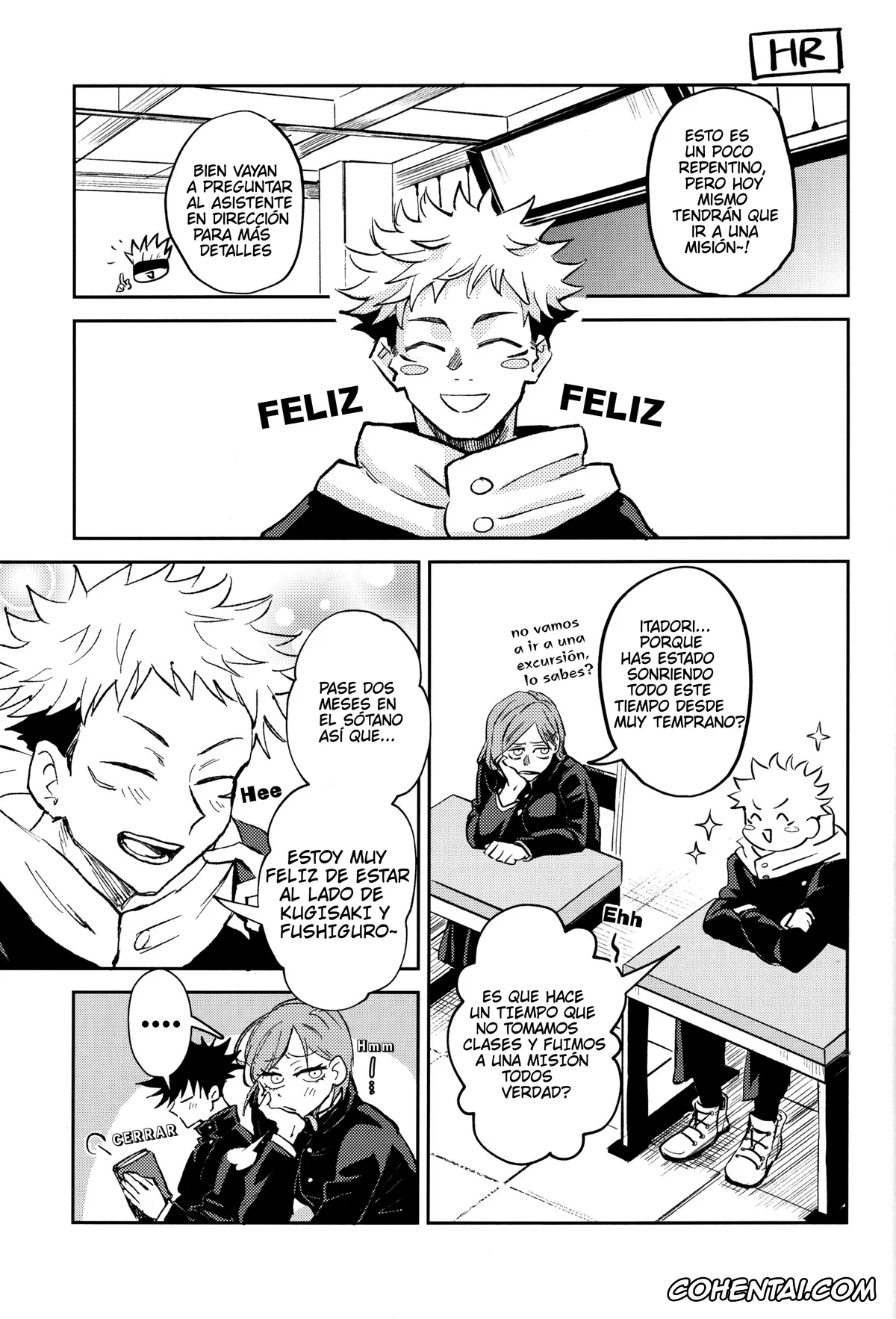 Jujutsu Kaisen hentai, Satoru Gojo hentai, Yuuji Itadori hentai, Kawaii dake ja Nai (Jujutsu Kaisen), pagina 3