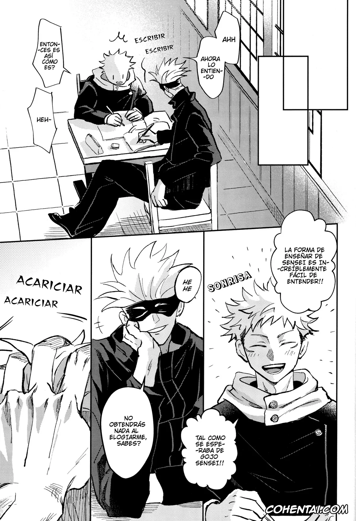 Jujutsu Kaisen hentai, Satoru Gojo hentai, Yuuji Itadori hentai, Kawaii dake ja Nai (Jujutsu Kaisen), pagina 9