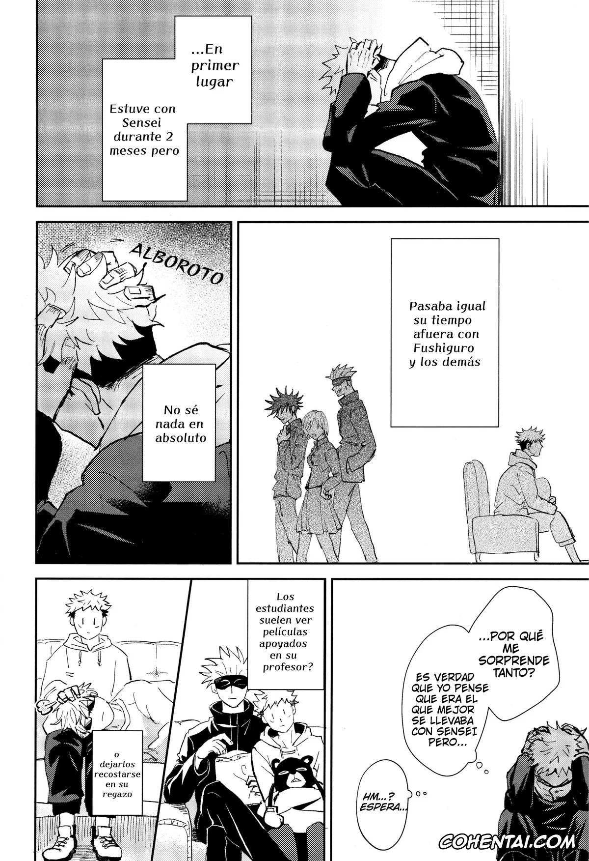 Jujutsu Kaisen xxx, Satoru Gojo xxx, Yuuji Itadori xxx, Kawaii dake ja Nai (Jujutsu Kaisen), pagina 16