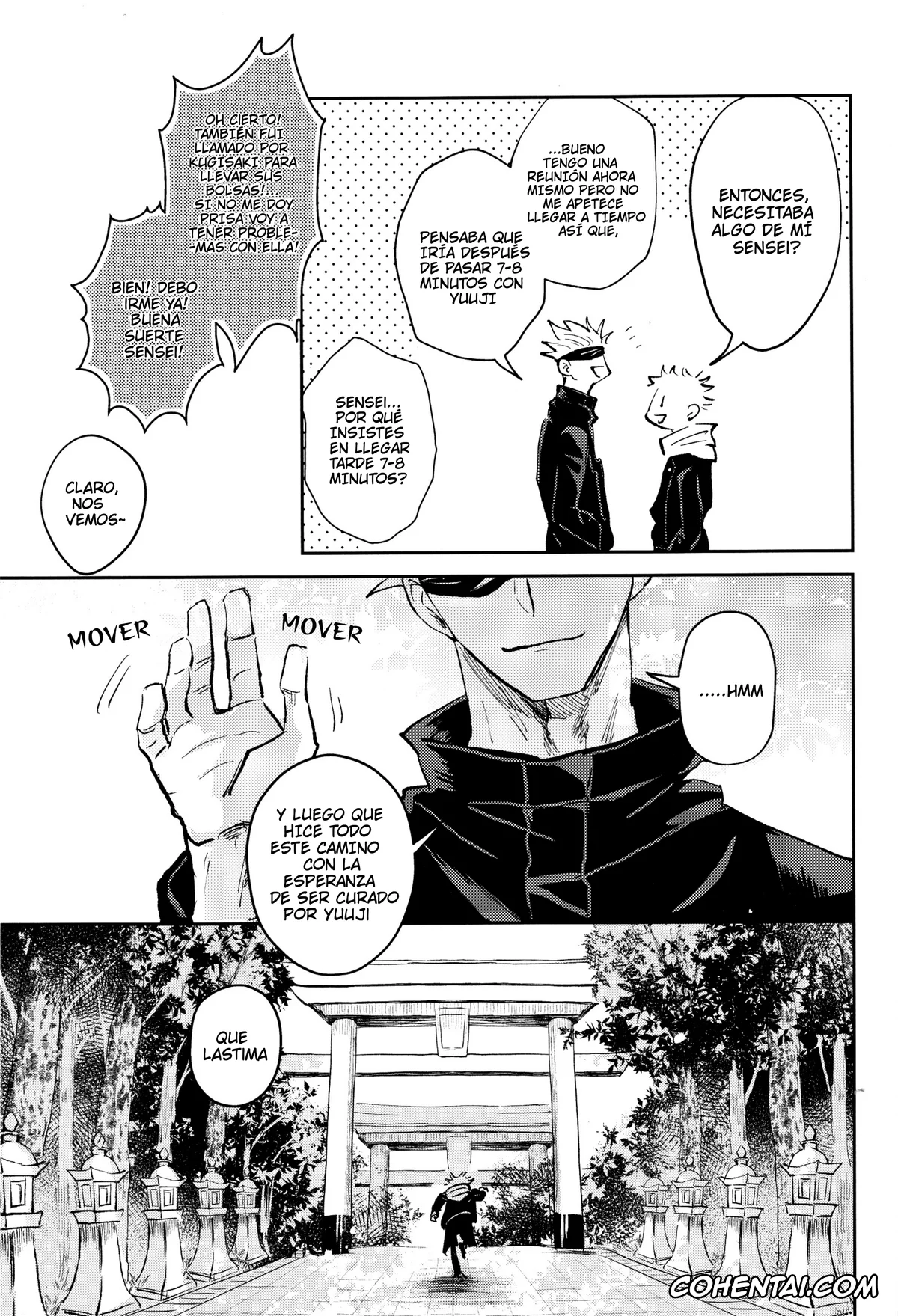 Jujutsu Kaisen hentai, Satoru Gojo hentai, Yuuji Itadori hentai, Kawaii dake ja Nai (Jujutsu Kaisen), pagina 21