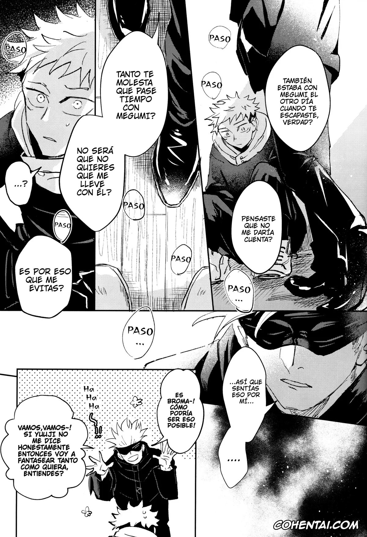 Jujutsu Kaisen hentai, Satoru Gojo hentai, Yuuji Itadori hentai, Kawaii dake ja Nai (Jujutsu Kaisen), pagina 27
