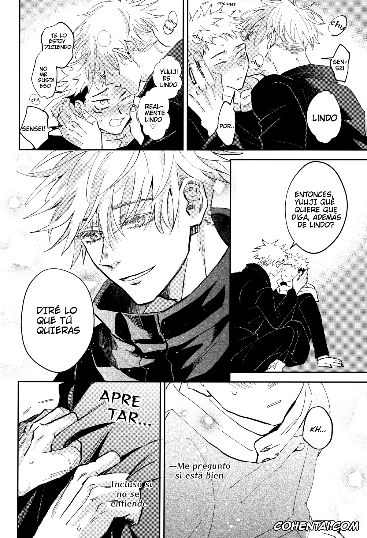Jujutsu Kaisen xxx, Satoru Gojo xxx, Yuuji Itadori xxx, Kawaii dake ja Nai (Jujutsu Kaisen), pagina 34