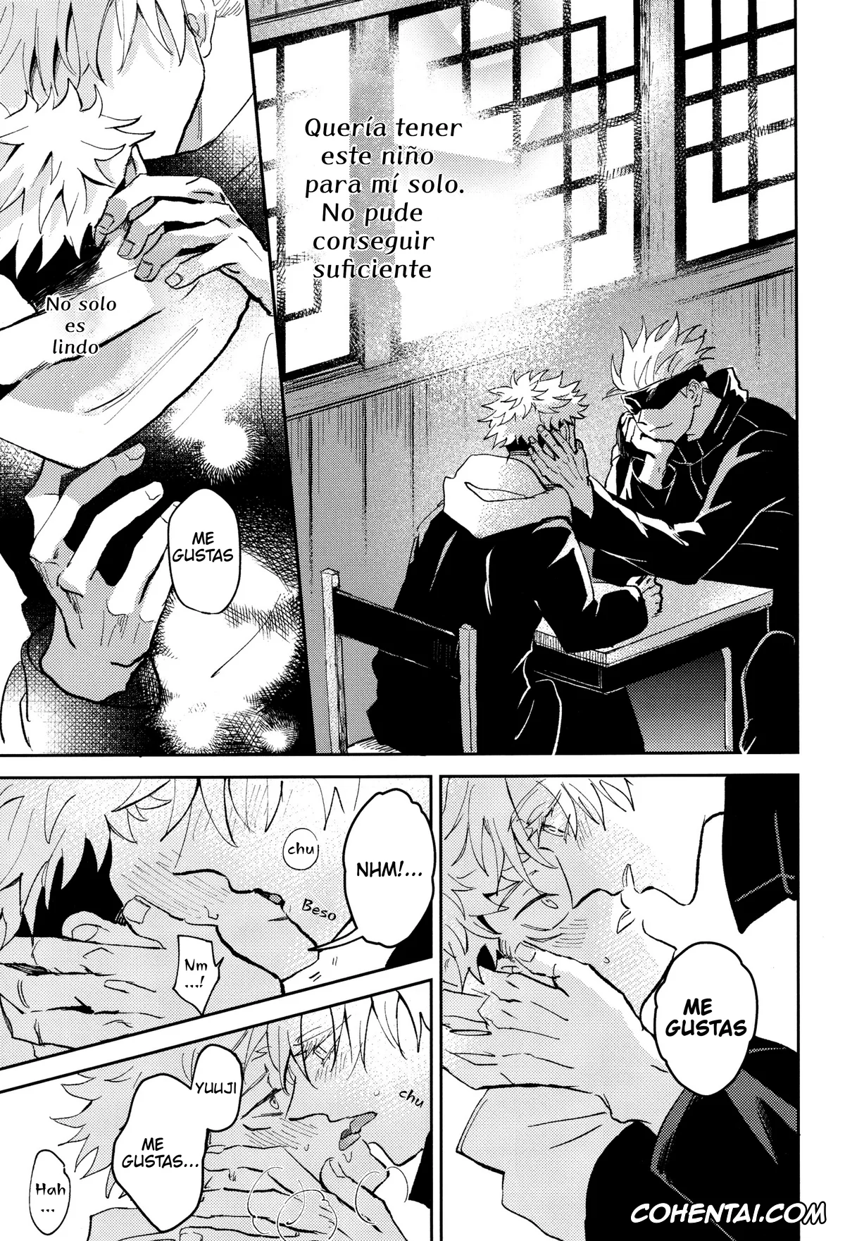 Jujutsu Kaisen xxx, Satoru Gojo xxx, Yuuji Itadori xxx, Kawaii dake ja Nai (Jujutsu Kaisen), pagina 37