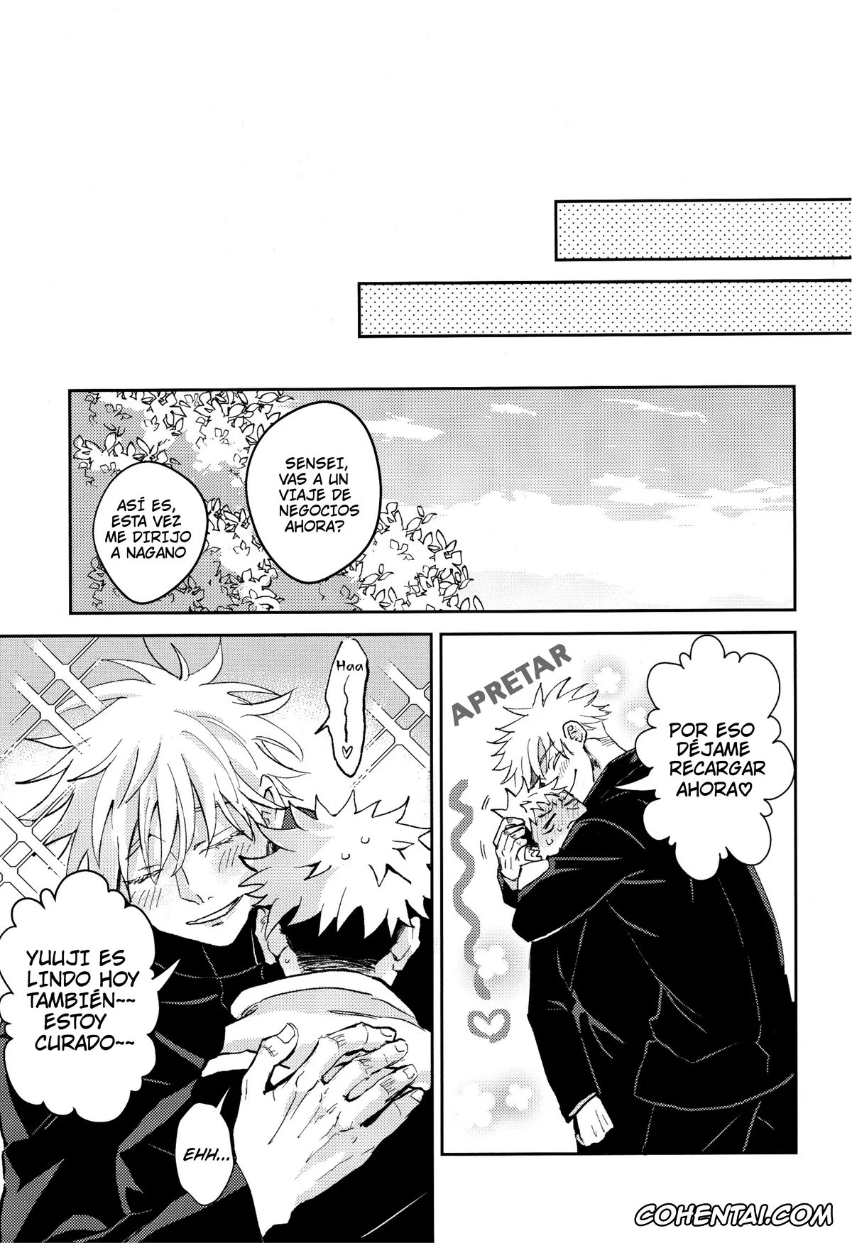 Jujutsu Kaisen hentai, Satoru Gojo hentai, Yuuji Itadori hentai, Kawaii dake ja Nai (Jujutsu Kaisen), pagina 39
