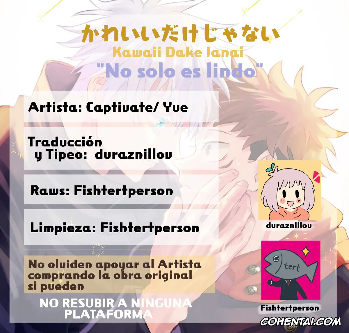 Jujutsu Kaisen xxx, Satoru Gojo xxx, Yuuji Itadori xxx, Kawaii dake ja Nai (Jujutsu Kaisen), pagina 46