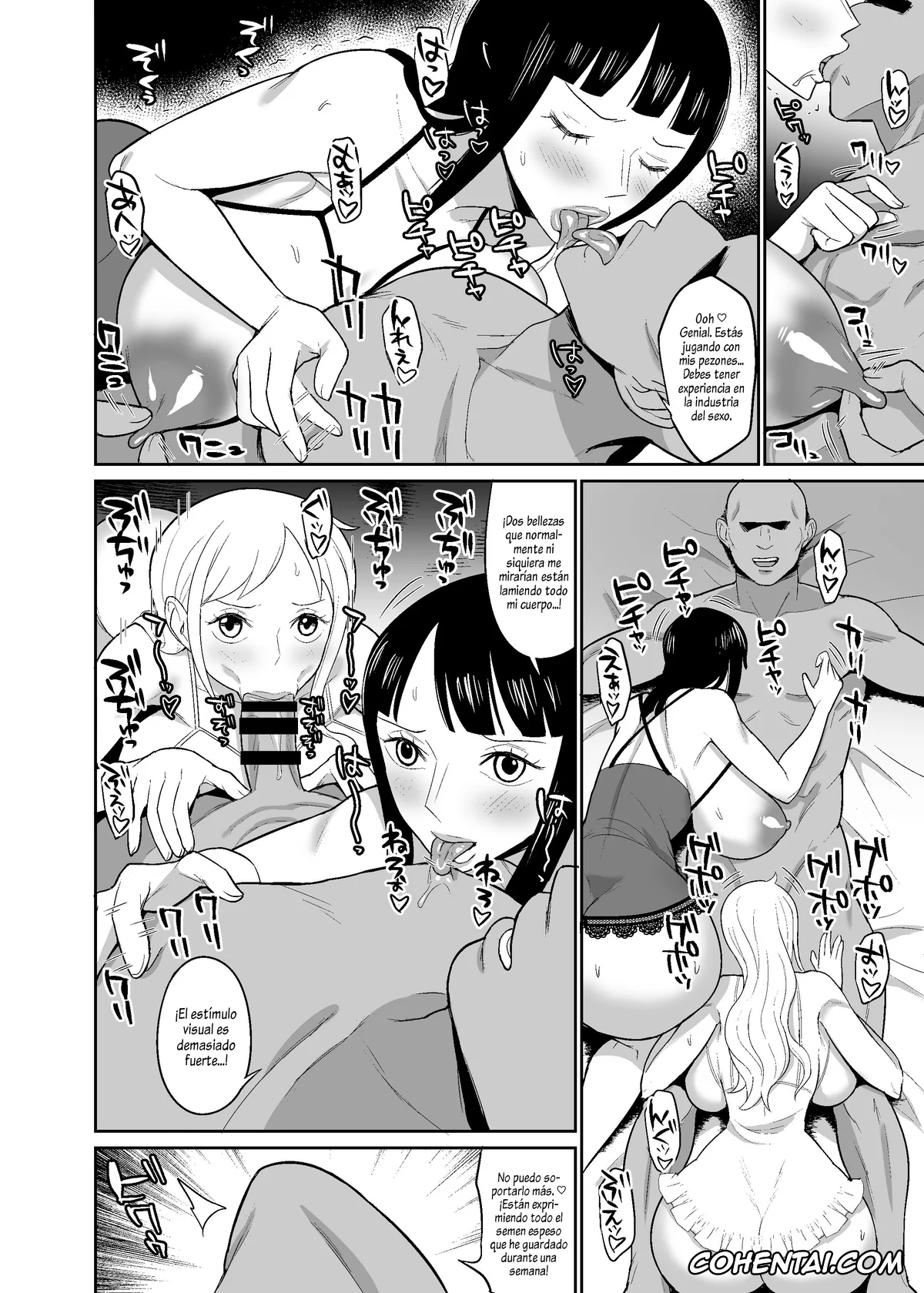 One Piece hentai, Nami hentai, Nico Robin hentai, Ichi Oku Berī Kasegu made Derarenai Fūzoku Shima (One Piece), pagina 9