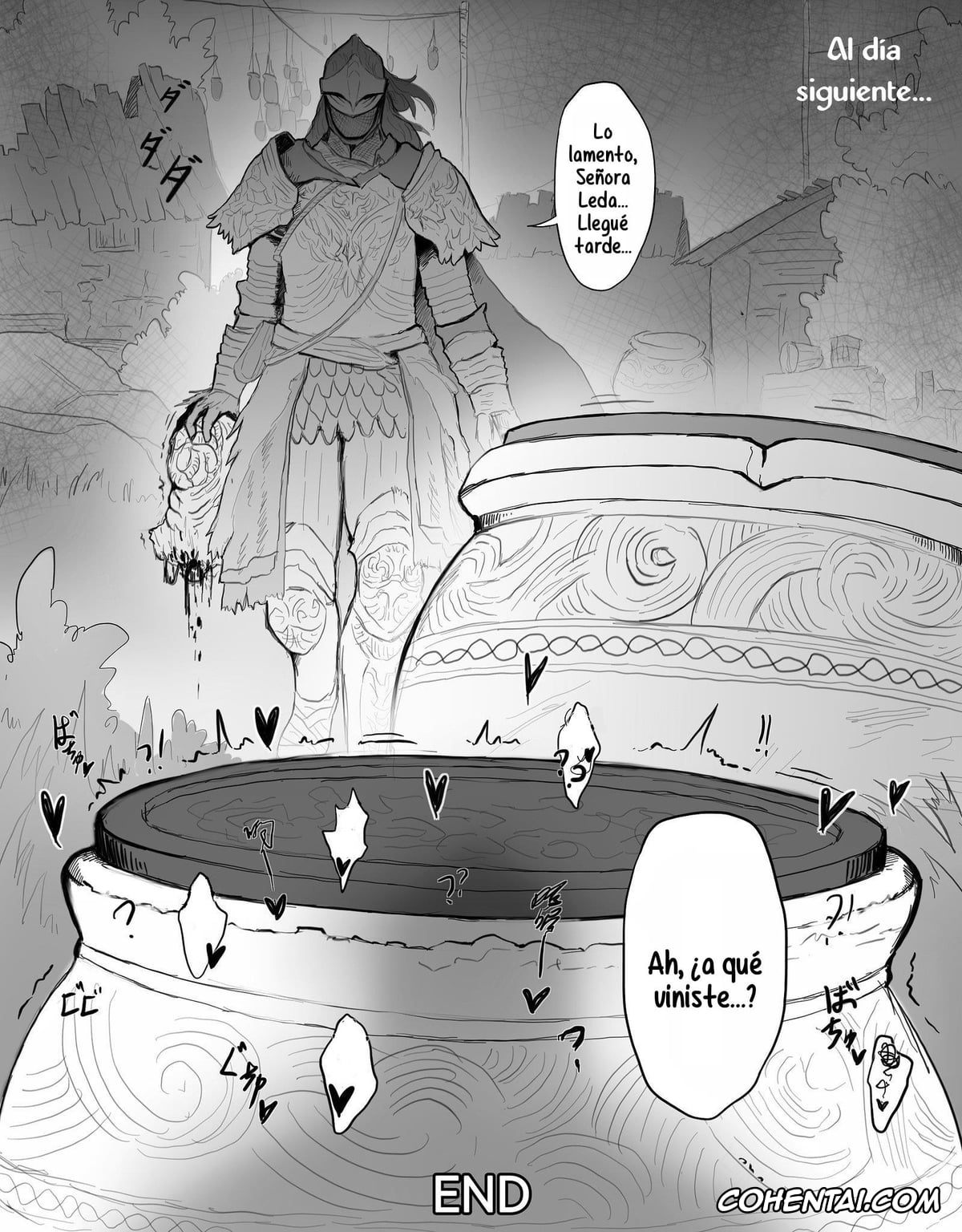 Elden Ring xxx, Needle Knight Leda xxx, El Trato Inhumano a la Caballera de las Agujas Leda (Elden Ring), pagina 4
