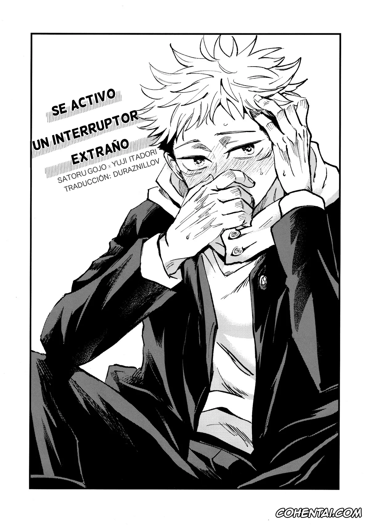 Jujutsu Kaisen xxx, Satoru Gojo xxx, Yuuji Itadori xxx, Hen na Switch ga Hairimashite (Jujutsu Kaisen), pagina 1