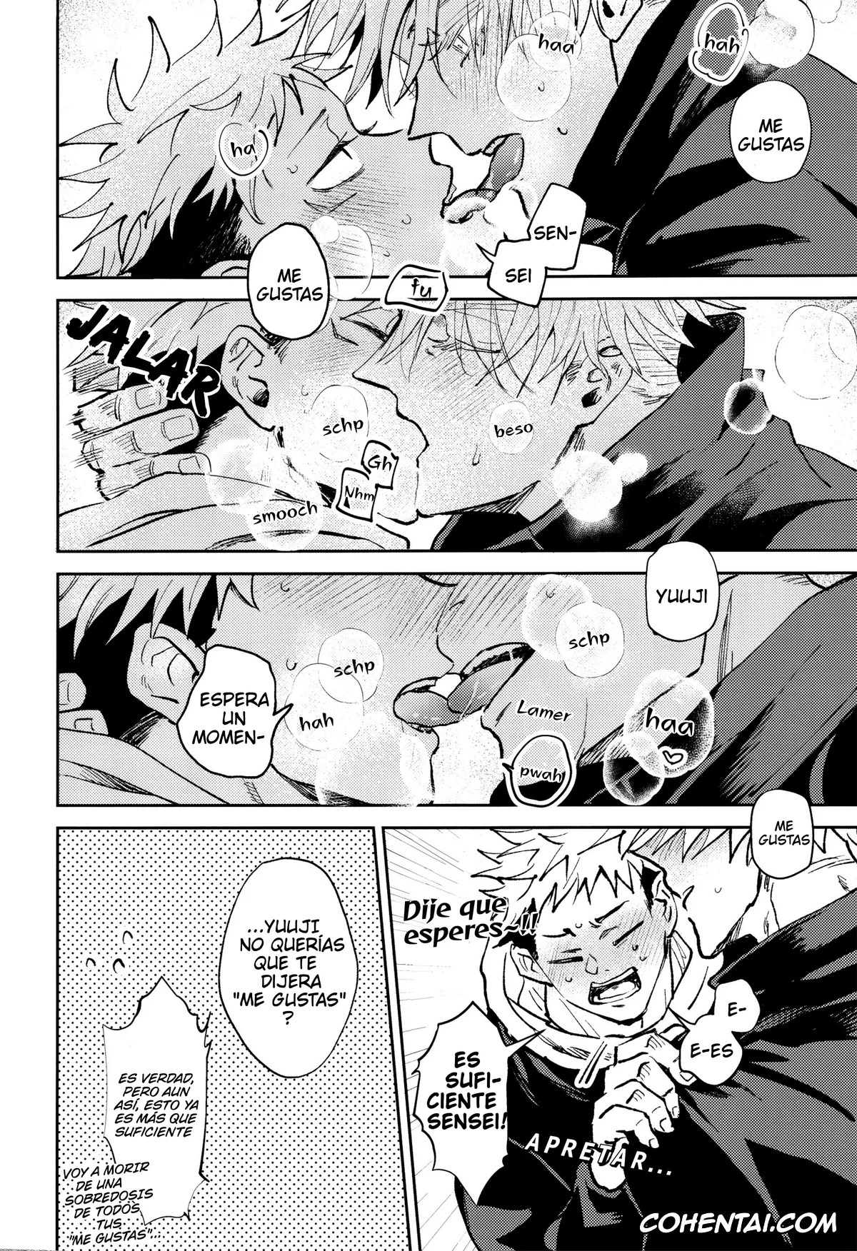 Jujutsu Kaisen xxx, Satoru Gojo xxx, Yuuji Itadori xxx, Hen na Switch ga Hairimashite (Jujutsu Kaisen), pagina 4