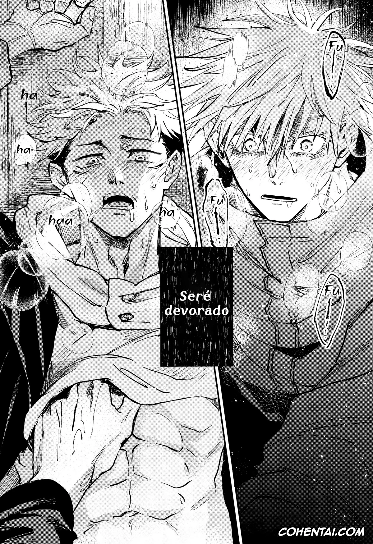 Jujutsu Kaisen hentai, Satoru Gojo hentai, Yuuji Itadori hentai, Hen na Switch ga Hairimashite (Jujutsu Kaisen), pagina 6