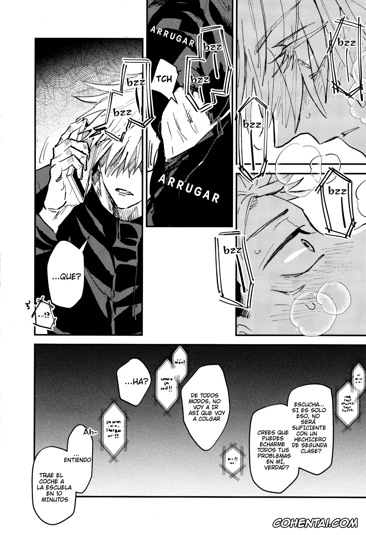 Jujutsu Kaisen porno, Satoru Gojo porno, Yuuji Itadori porno, Hen na Switch ga Hairimashite (Jujutsu Kaisen), pagina 8