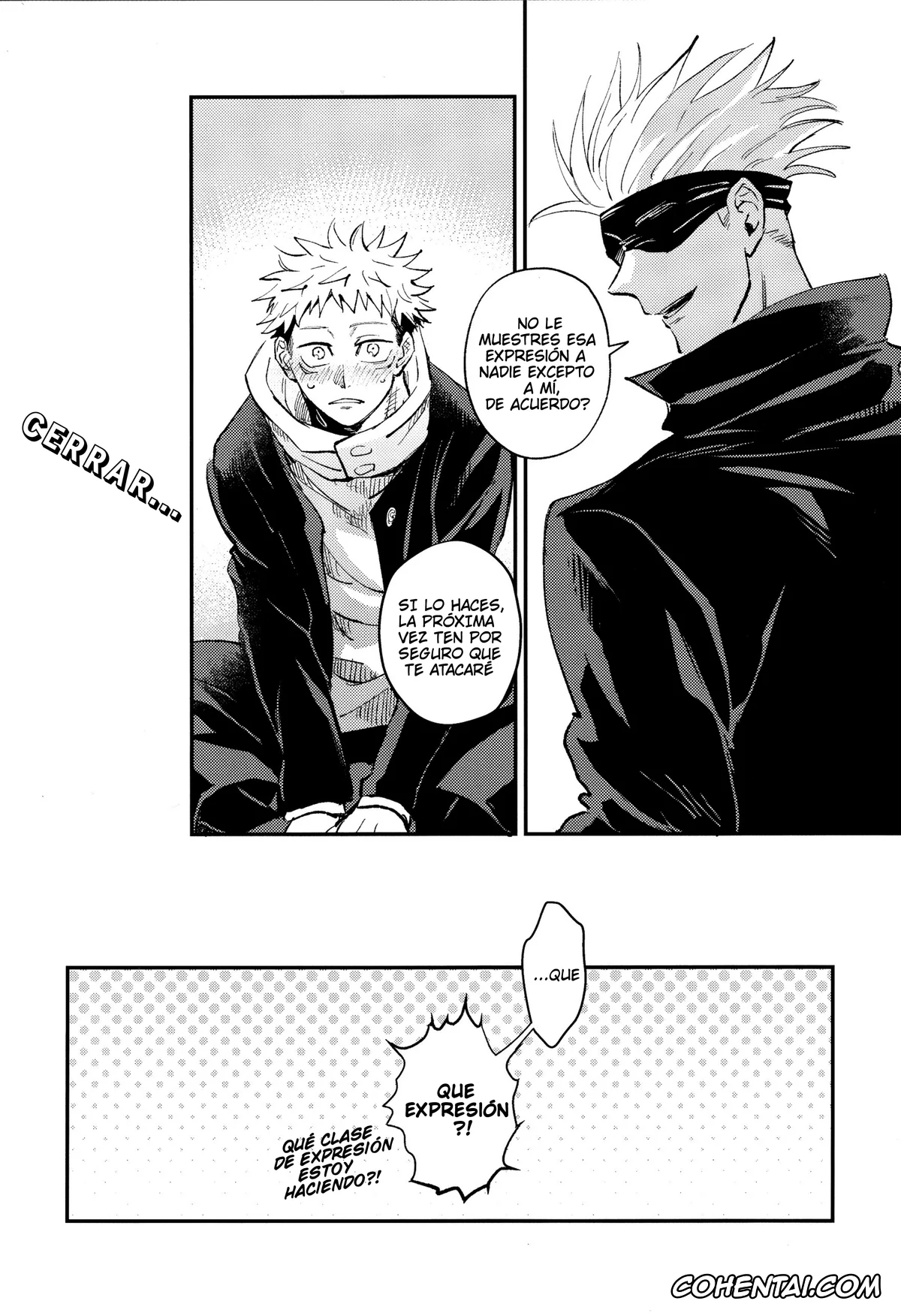 Jujutsu Kaisen xxx, Satoru Gojo xxx, Yuuji Itadori xxx, Hen na Switch ga Hairimashite (Jujutsu Kaisen), pagina 10