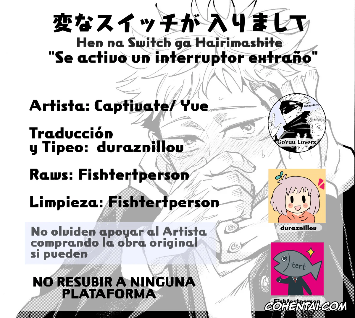 Jujutsu Kaisen xxx, Satoru Gojo xxx, Yuuji Itadori xxx, Hen na Switch ga Hairimashite (Jujutsu Kaisen), pagina 13