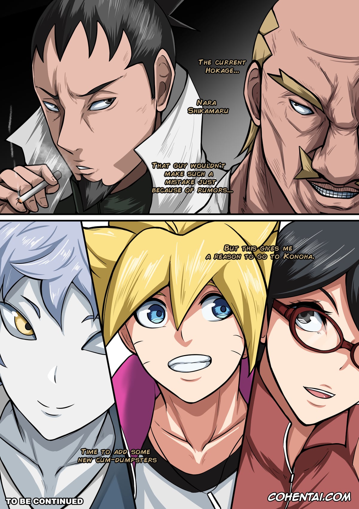 NARUTO porno, Fourth Raikage porno, Naruto Uzumaki porno, Sasuke Uchiha porno, NARUKO CH 3 (Naruto), pagina 44