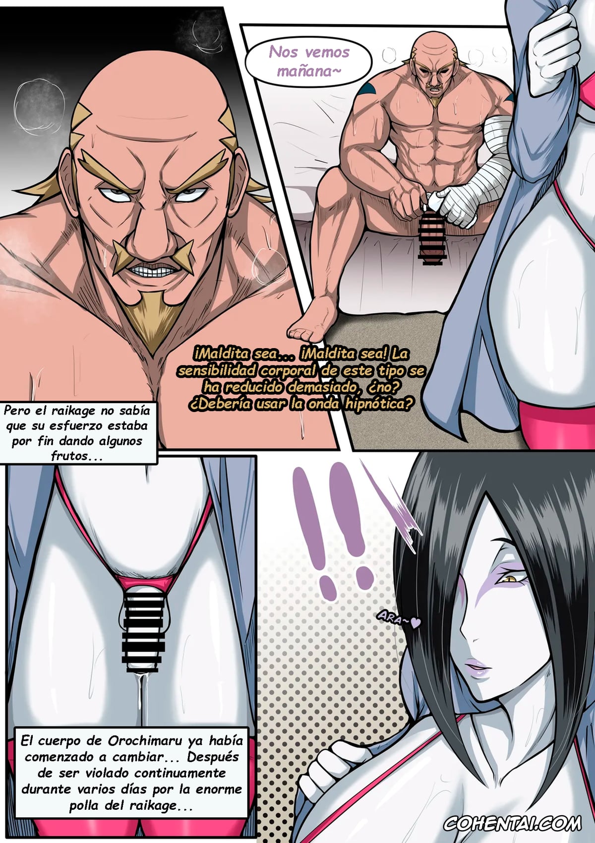NARUTO hentai, Fourth Raikage hentai, Orochimaru hentai, Naruko Partie 2.5 (Naruto), pagina 12