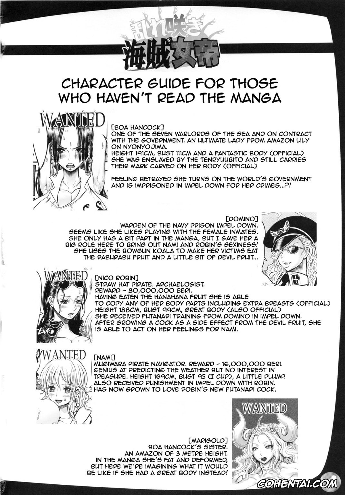 One Piece hentai, Boa Hancock hentai, Domino hentai, Nami hentai, Nico Robin hentai, Rangiku Matsumoto hentai, Tashigi hentai, Midarezaki Kaizoku Jotei (One Piece), pagina 3
