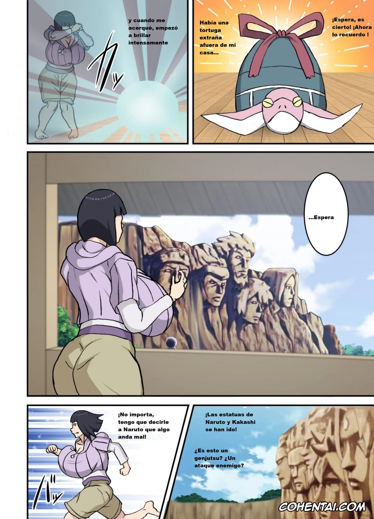 NARUTO porno, Hinata Hyuga porno, Naruto Uzumaki porno, Tsunade porno, ToroTsuna 2 – Mirai Byakugan Hime Shuurai no Maki (Naruto), pagina 5