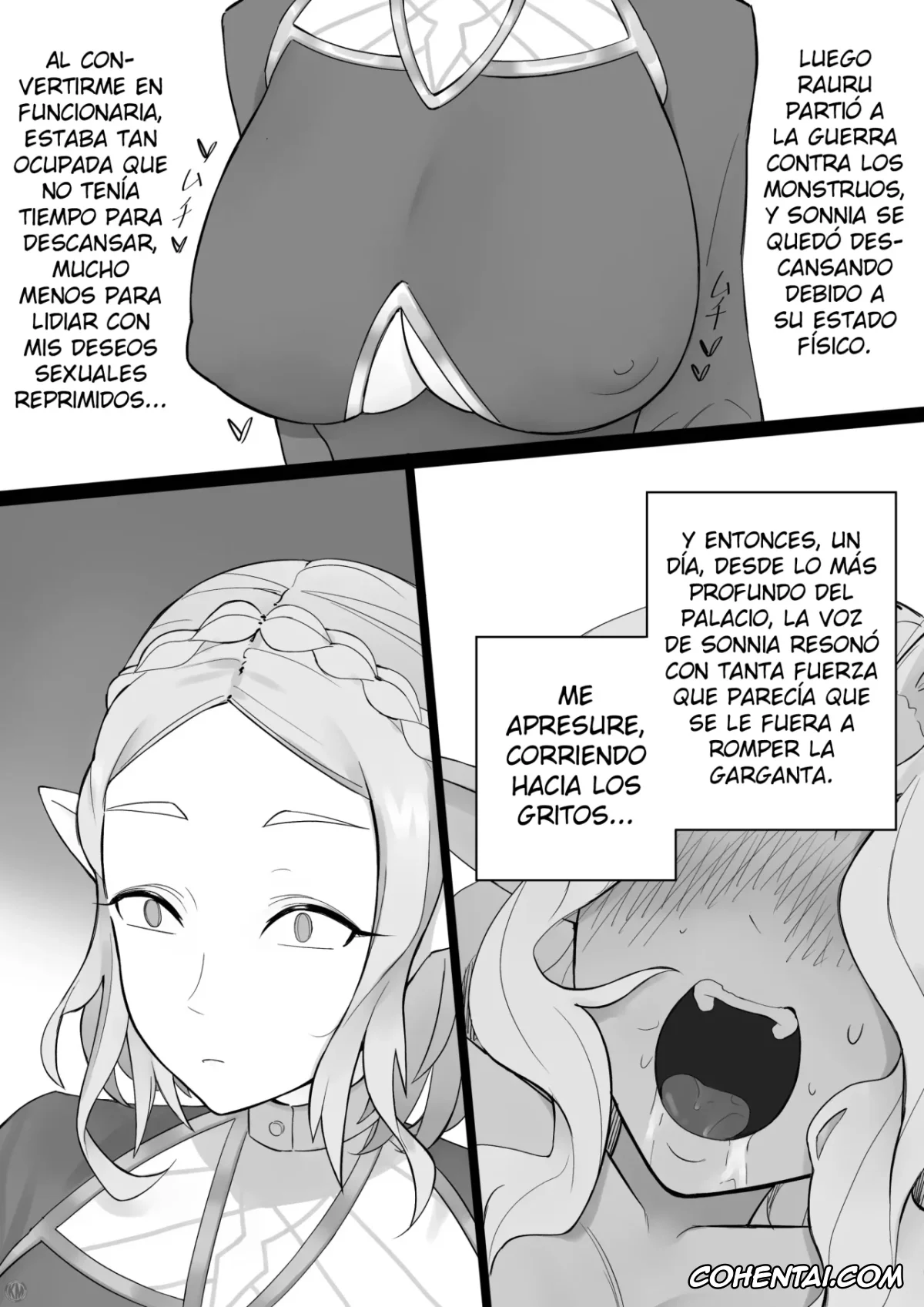The Legend Of Zelda xxx, Bokoblin xxx, Princess Zelda xxx, Queen Sonia xxx, Oushitsu Ketsumyaku no Hametsu to »Hanei» (The Legend Of Zelda), pagina 4