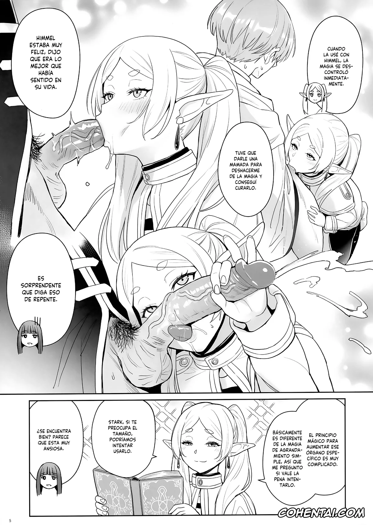Sousou No Frieren | Frieren Beyond Journeys End hentai, Fern hentai, Frieren hentai, Stark hentai, Chinchin ga Ookiku Naru Mahou (Sousou no Frieren), pagina 6