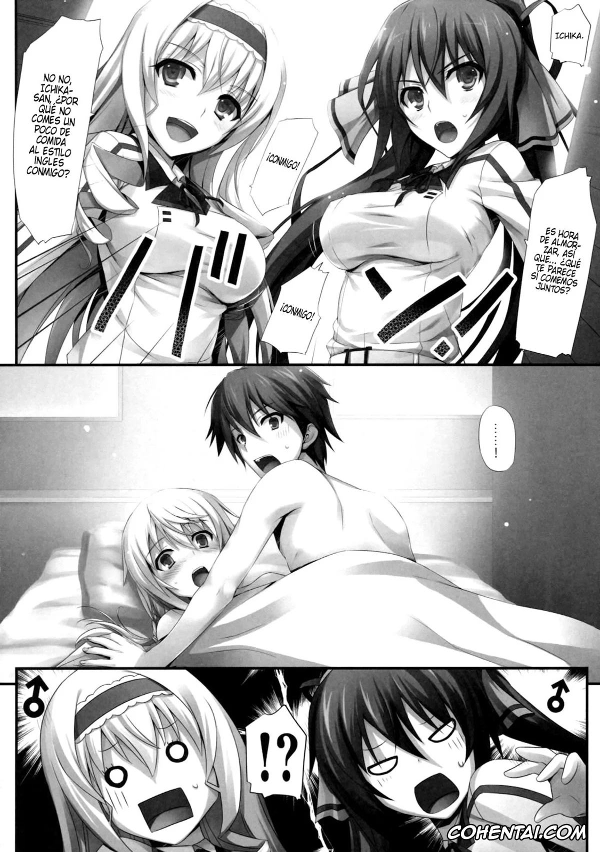 Infinite Stratos hentai, Cecilia Alcott hentai, Charlotte Dunois hentai, Houki Shinonono hentai, Ichika Orimura hentai, INFINITY’s (Infinite Stratos), pagina 9