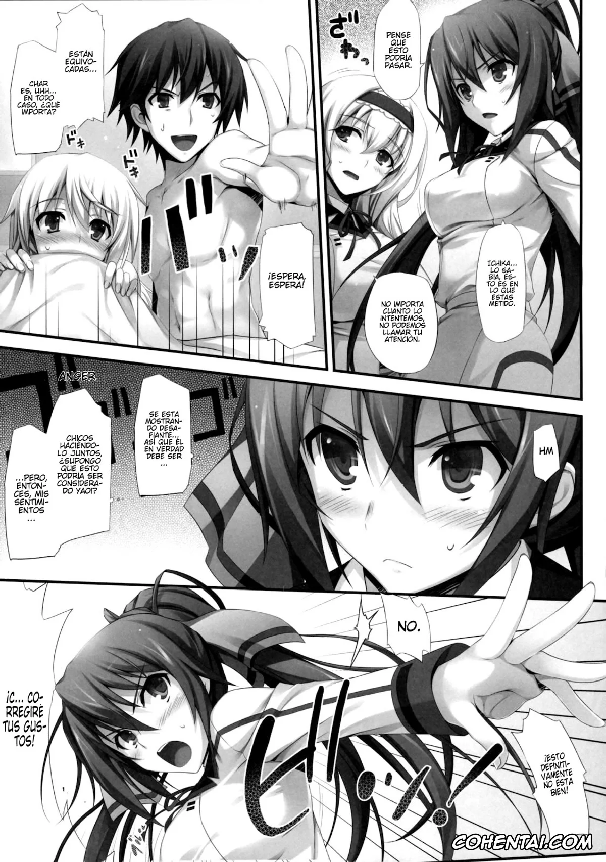 Infinite Stratos xxx, Cecilia Alcott xxx, Charlotte Dunois xxx, Houki Shinonono xxx, Ichika Orimura xxx, INFINITY’s (Infinite Stratos), pagina 10