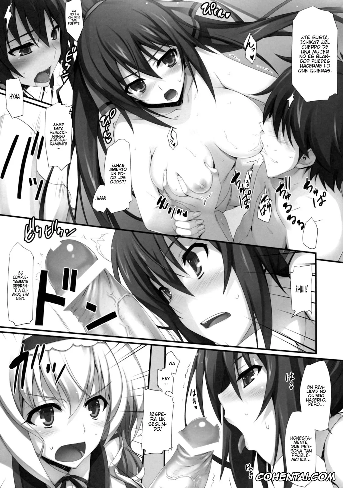Infinite Stratos hentai, Cecilia Alcott hentai, Charlotte Dunois hentai, Houki Shinonono hentai, Ichika Orimura hentai, INFINITY’s (Infinite Stratos), pagina 12