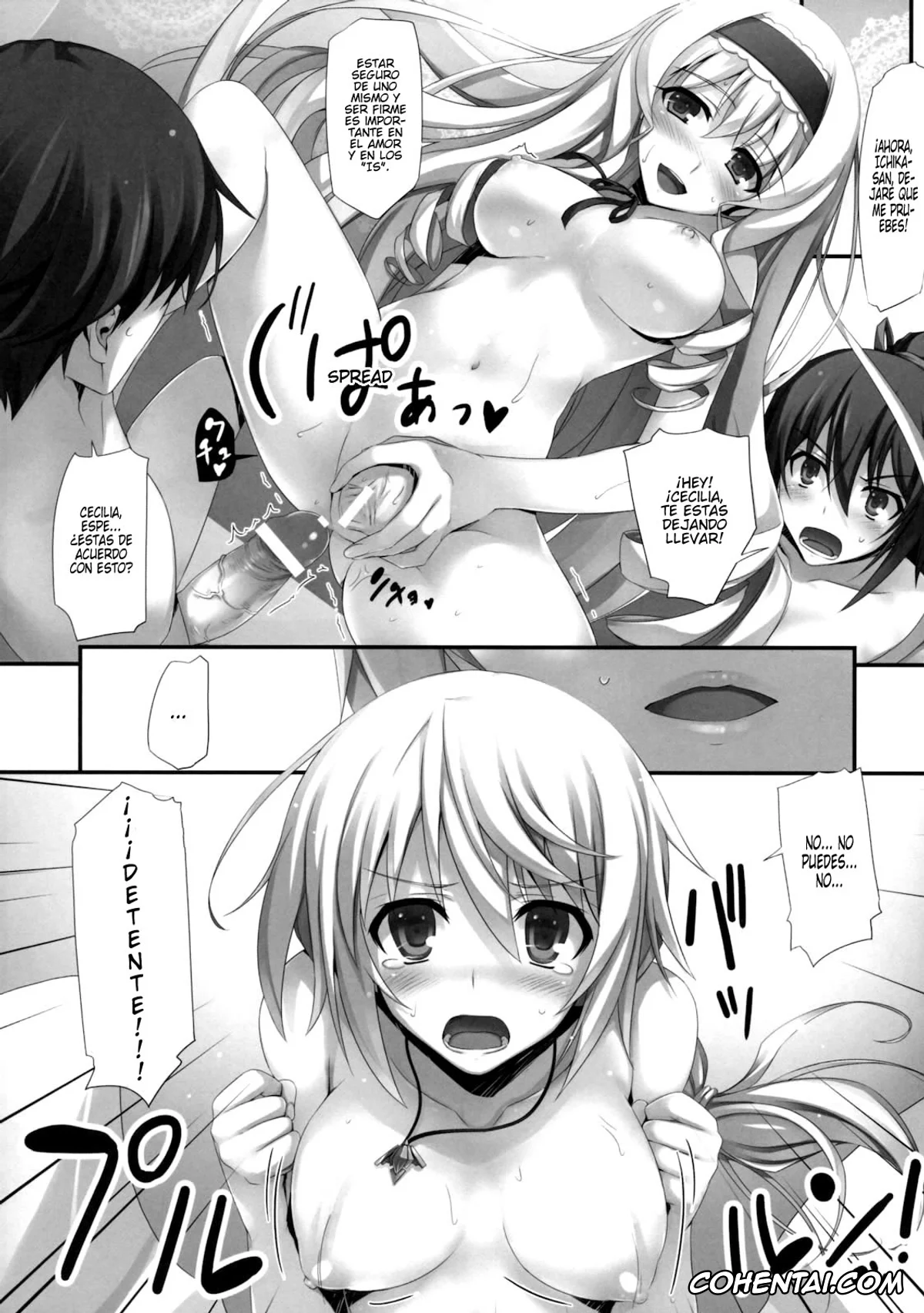 Infinite Stratos hentai, Cecilia Alcott hentai, Charlotte Dunois hentai, Houki Shinonono hentai, Ichika Orimura hentai, INFINITY’s (Infinite Stratos), pagina 15